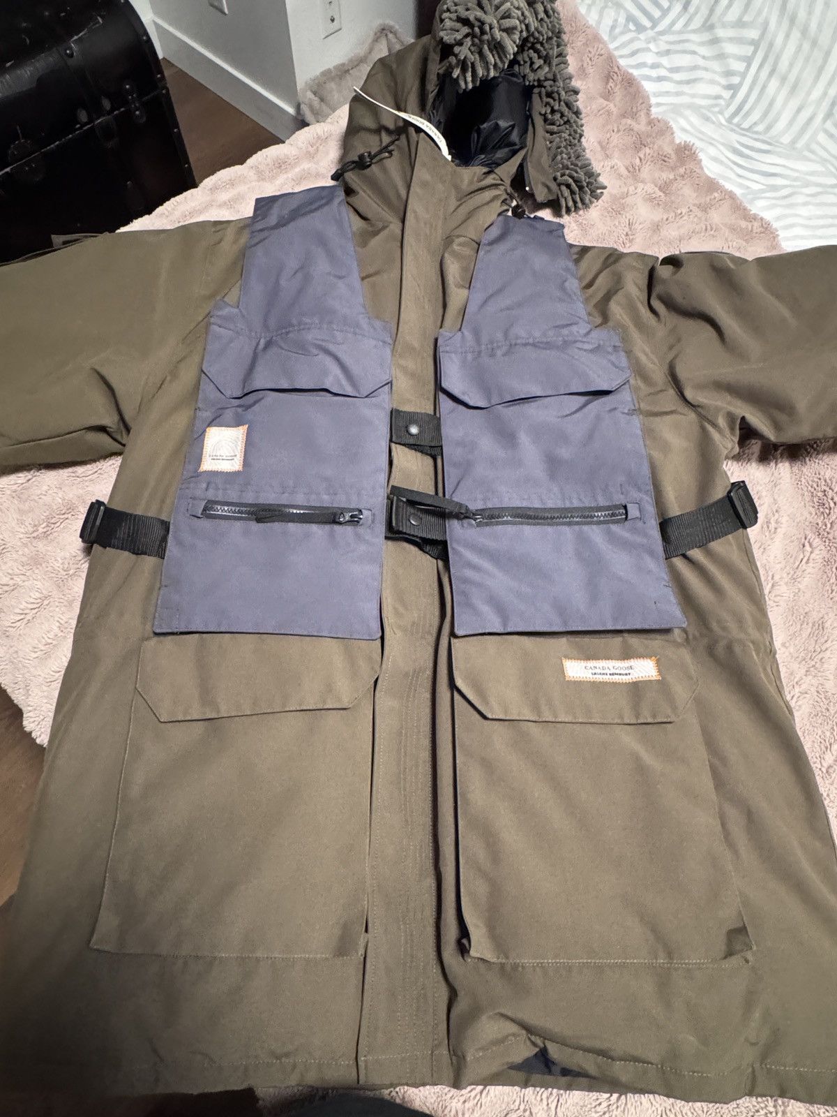 Canada Goose × NBA × Salehe Bembury Limited edition Canada Goose x Salehe Bembury x NBA Size US XL / EU 56 / 4 - 1 Thumbnail