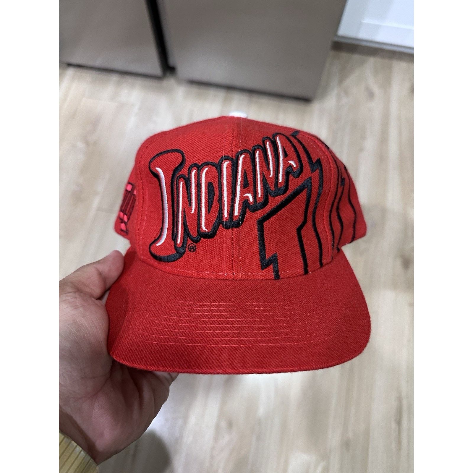 The Game Vintage Indiana Hoosiers SnapBack Hat The Game Vtg 90s Zoom Size ONE SIZE - 1 Thumbnail