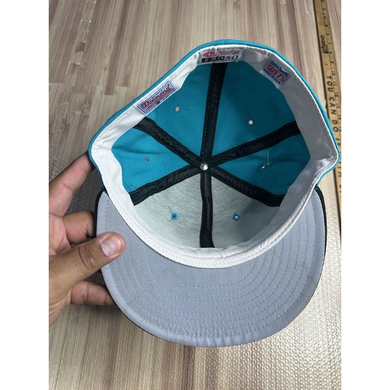 New Era Florida Marlins New Era 7 3/8 Authentic NWT Size ONE SIZE - 8 Thumbnail