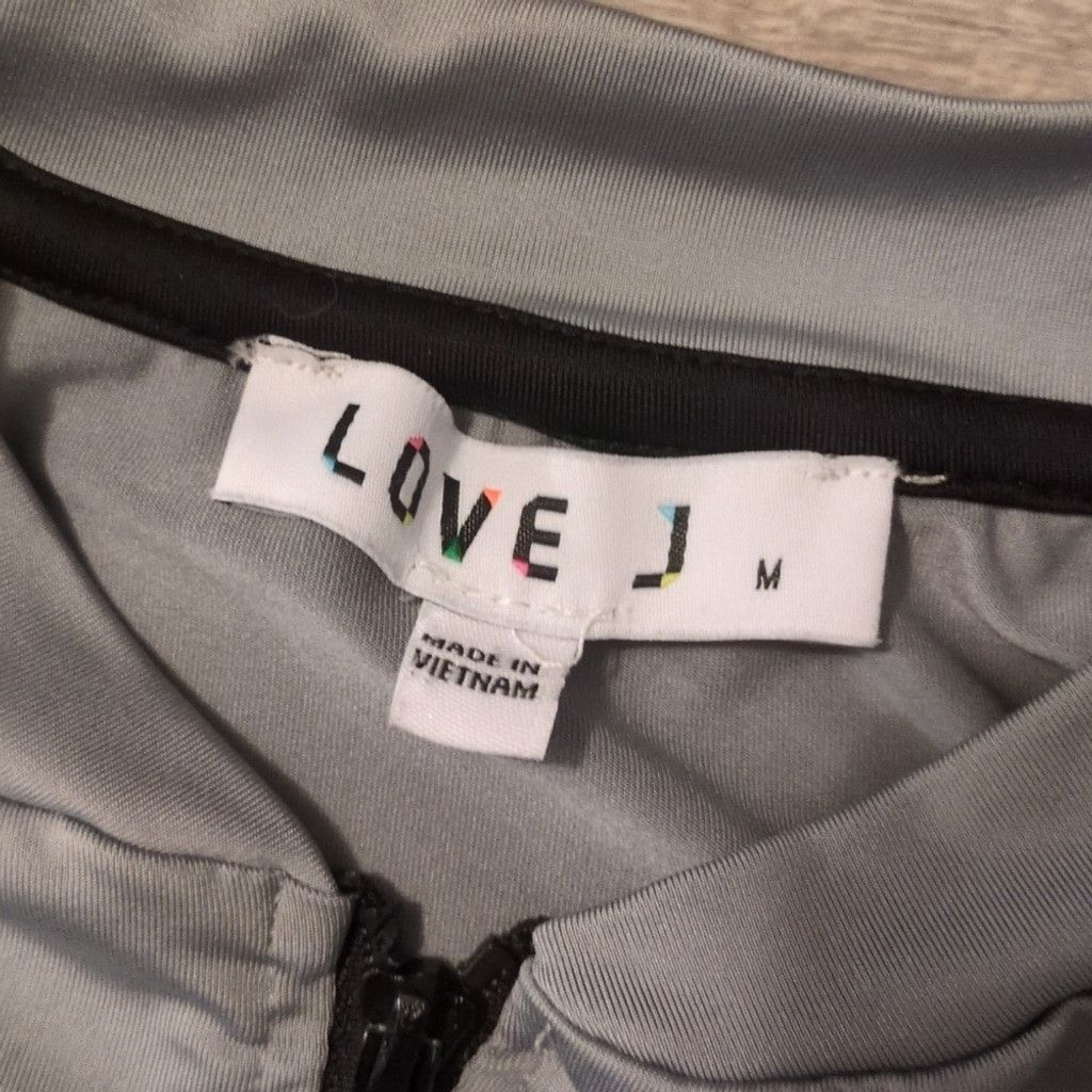 Other Love J long sleeve gray bodysuit size medium Size L / US 10 / IT 46 - 2 Thumbnail