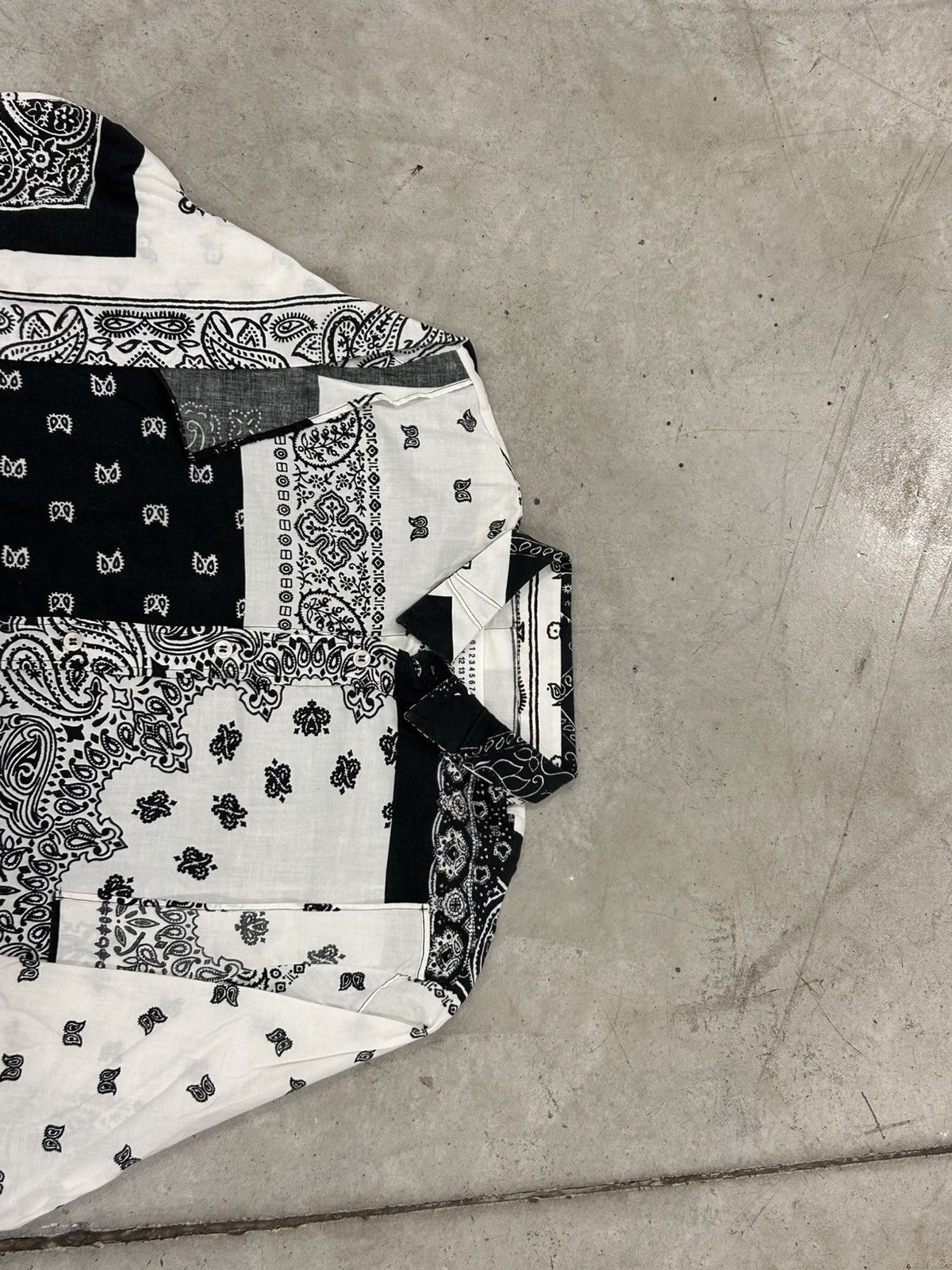 Maison Margiela Margiela 2012 Paisley / Patchwork Shirt [ Runway - Artisanal Size US M / EU 48-50 / 2 - 4 Thumbnail