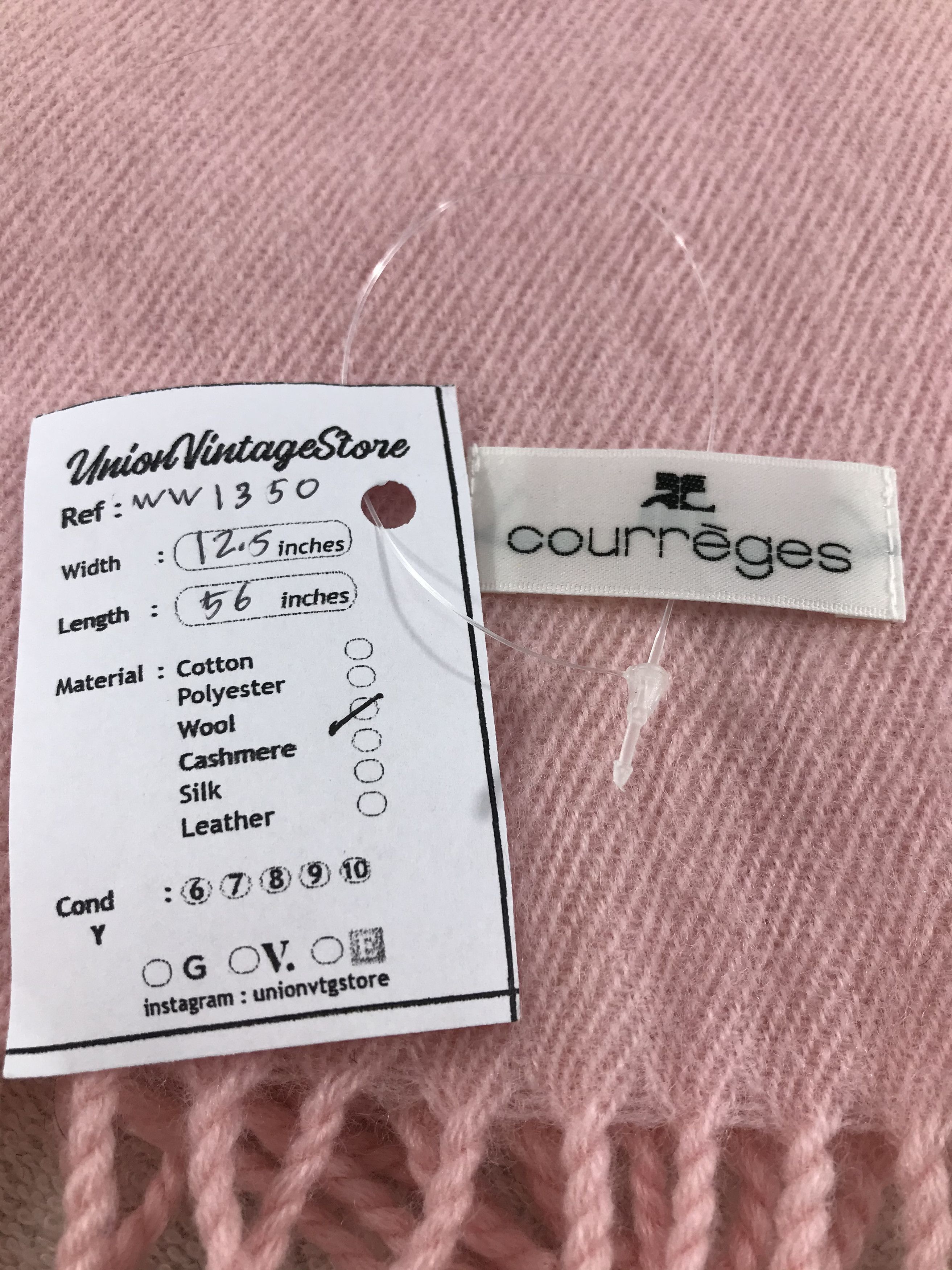 Courreges Courreges Scarf / Muffler / Neckwear - WW1350 Size ONE SIZE - 5 Thumbnail