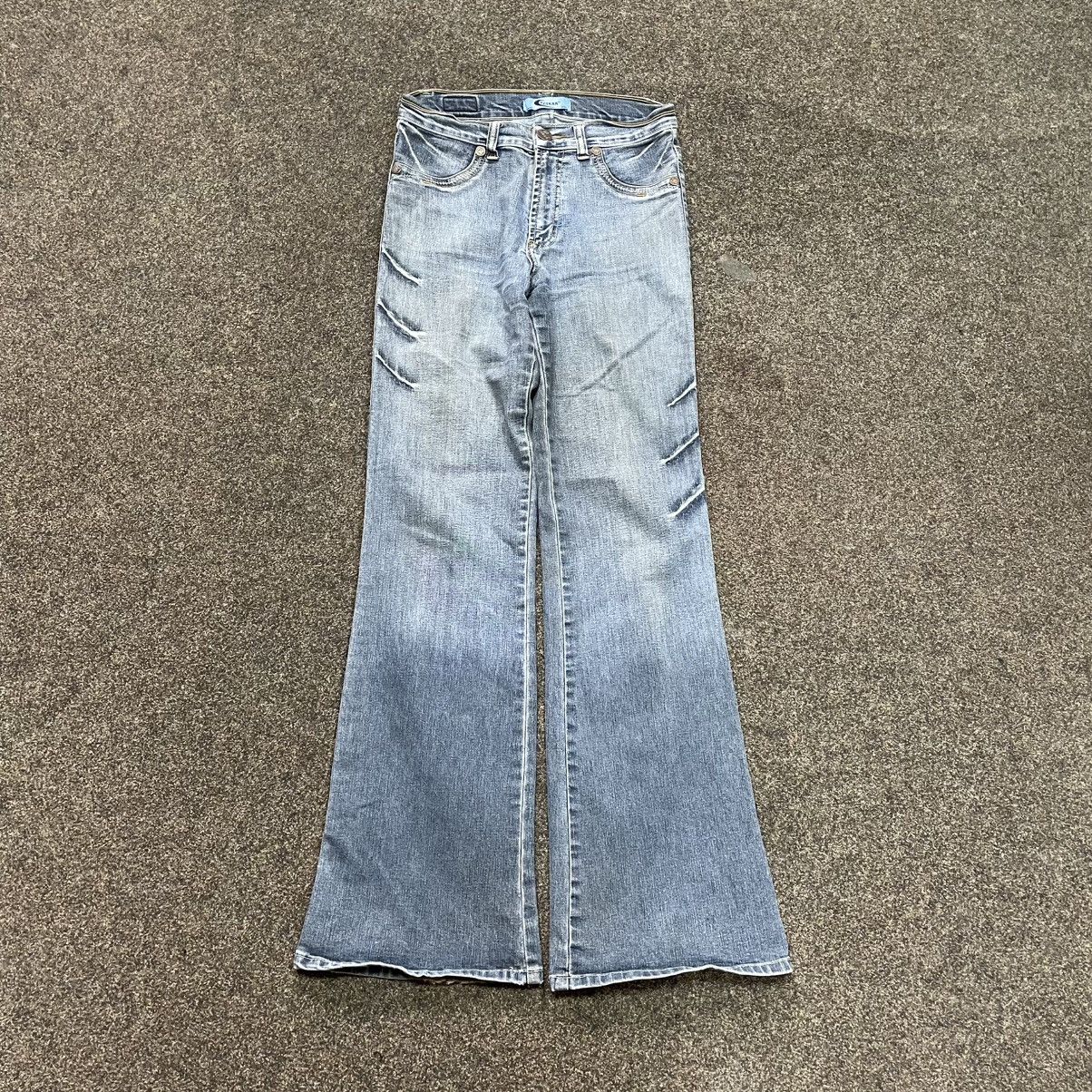 Vintage Vintage Y2K Baggy Flared Jeans Skater Distressed Grunge 29 Size US 29 - 1 Thumbnail
