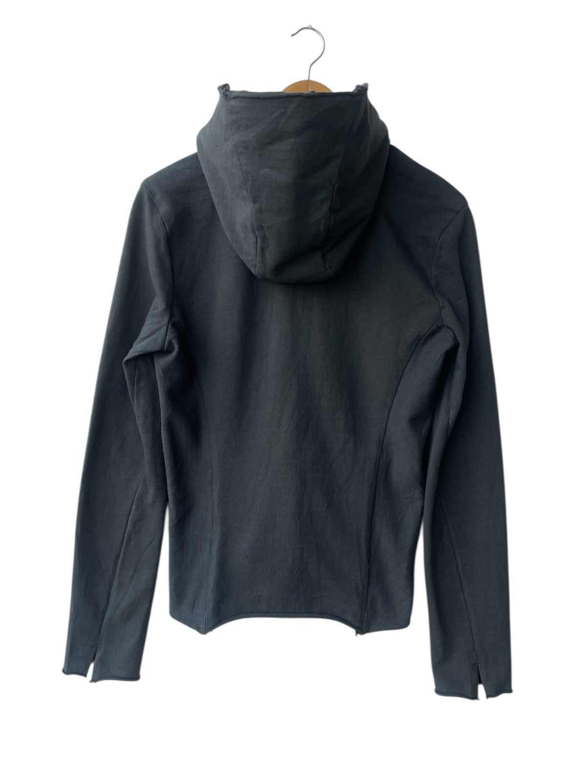 wjk WJK Japan Heavy Cotton Distressed Hoodie Riri Zip Archival Size US S / EU 44-46 / 1 - 2 Thumbnail