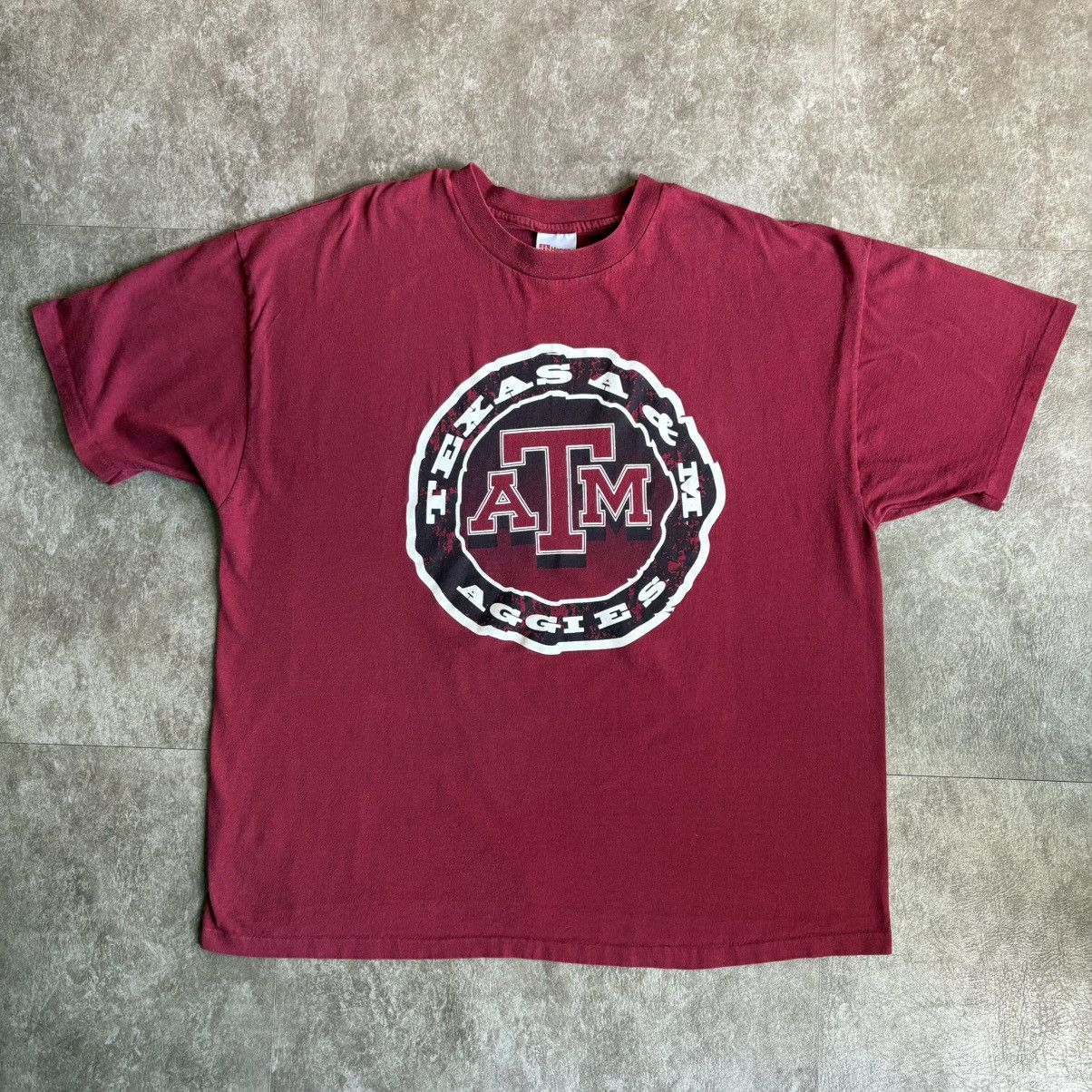 Vintage Vintage University of Texas ATM T Shirt Size US XXL / EU 58 / 5 - 3 Thumbnail