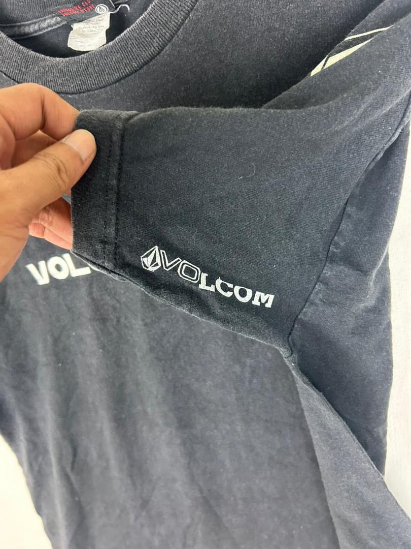 Volcom Vintage Y2K Volcom Stone Spell out Tee/Streetwear /Black Size US M / EU 48-50 / 2 - 4 Thumbnail