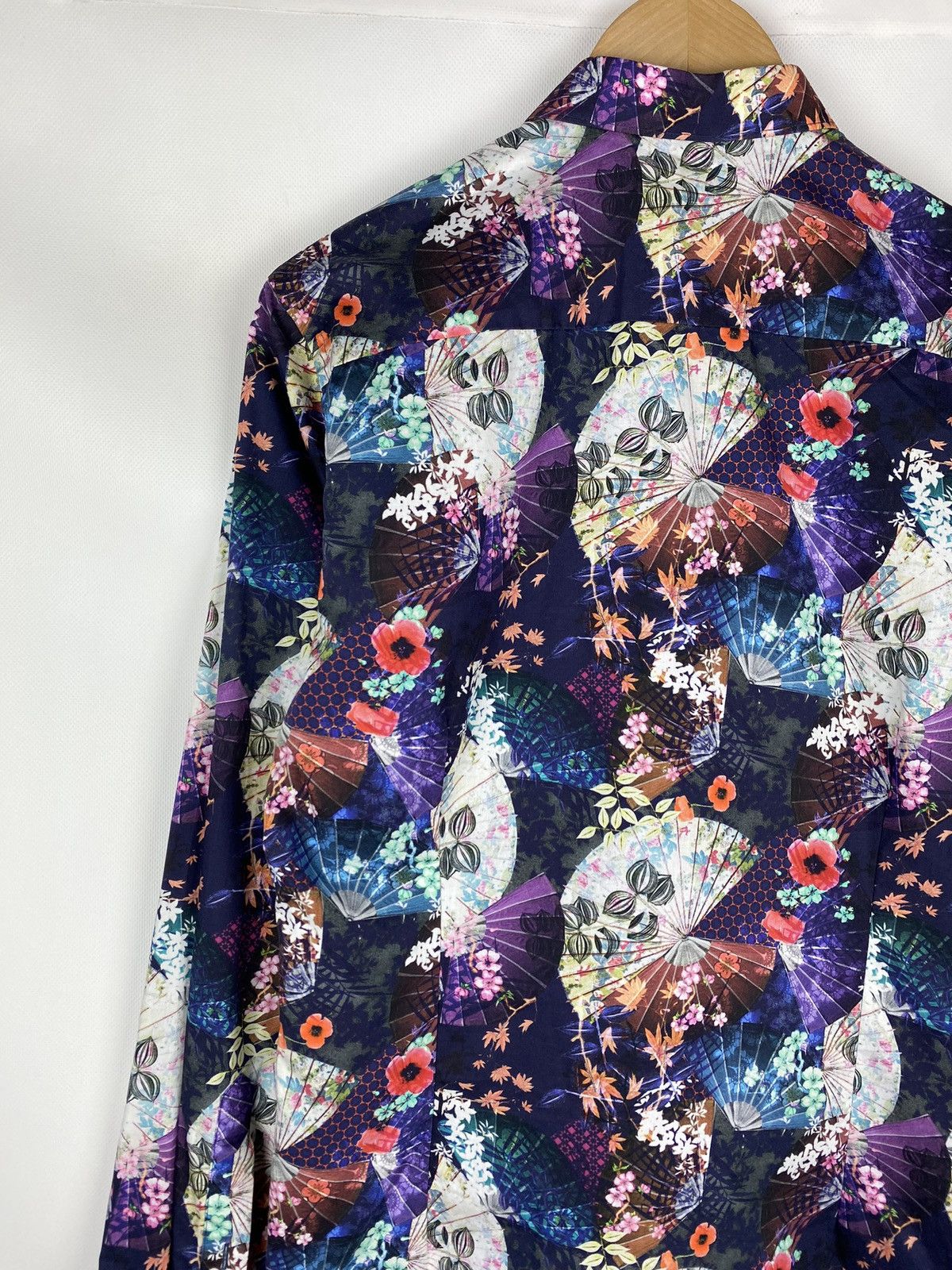 Eton Eton men’s floral pattern long sleeve button up shirt Size US S / EU 44-46 / 1 - 16 Thumbnail