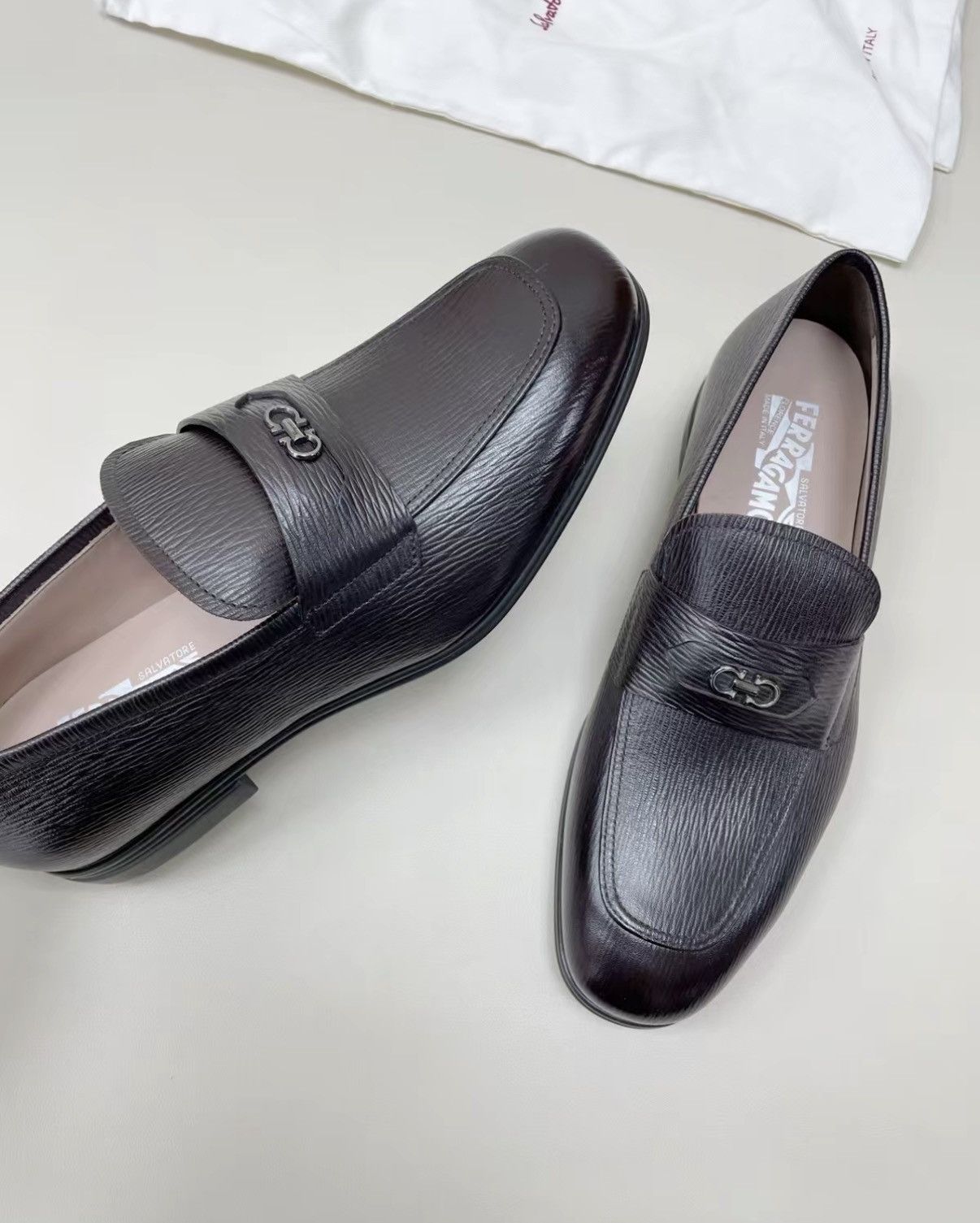 Salvatore Ferragamo Ferragamo Casual Leather Shoes J30 Size US 9.5 / EU 42-43 - 4 Thumbnail