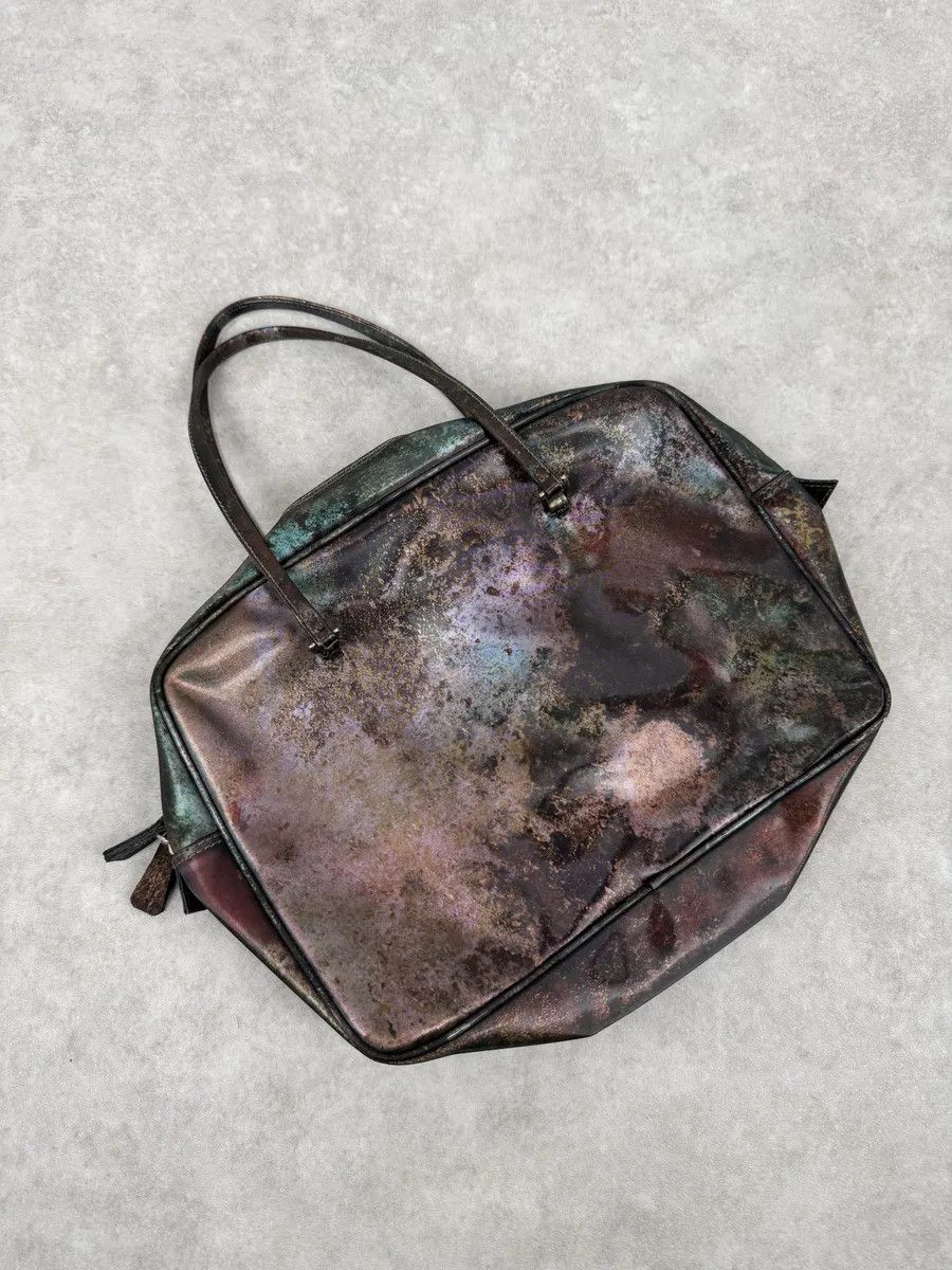 Jean Paul Gaultier 1995 Jean Paul Gaultier Cyber Earth Evolution Handle Bag Size ONE SIZE - 7 Thumbnail