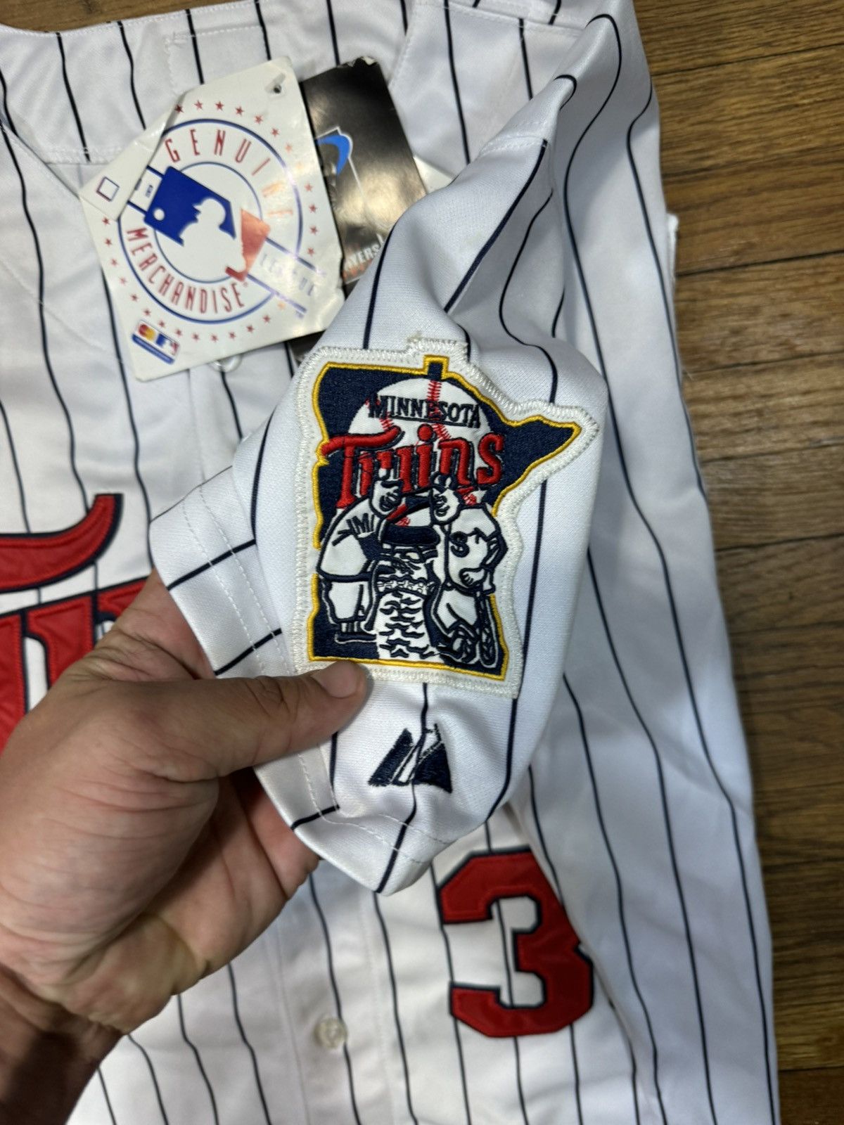 Majestic Justin Morneau Majestic Minnesota Twins Jersey Metrodome Size US XL / EU 56 / 4 - 5 Thumbnail