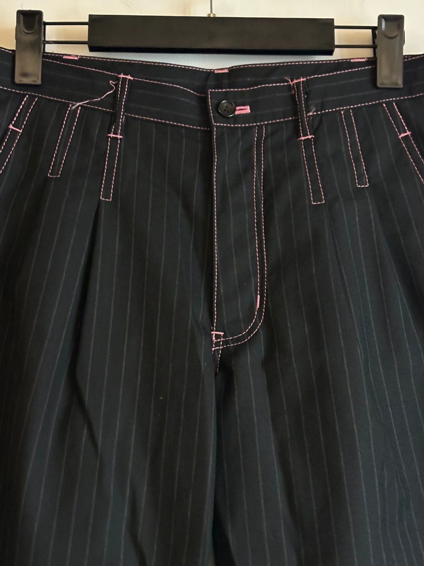 Comme des Garcons Comme Des Garcons Homme Deux S/S13 Pink Stitch Suit S Size US S / EU 44-46 / 1 - 7 Thumbnail