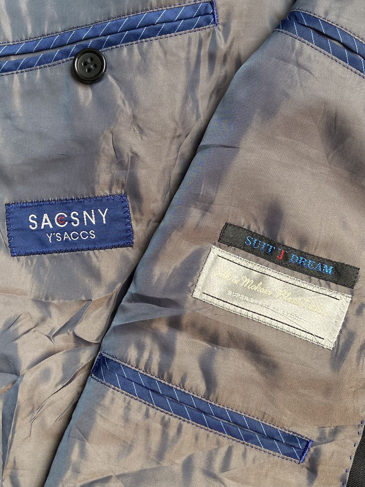 Yohji Yamamoto SACSNY Y’SACCS Black Suit Size US S / EU 44-46 / 1 - 12 Thumbnail