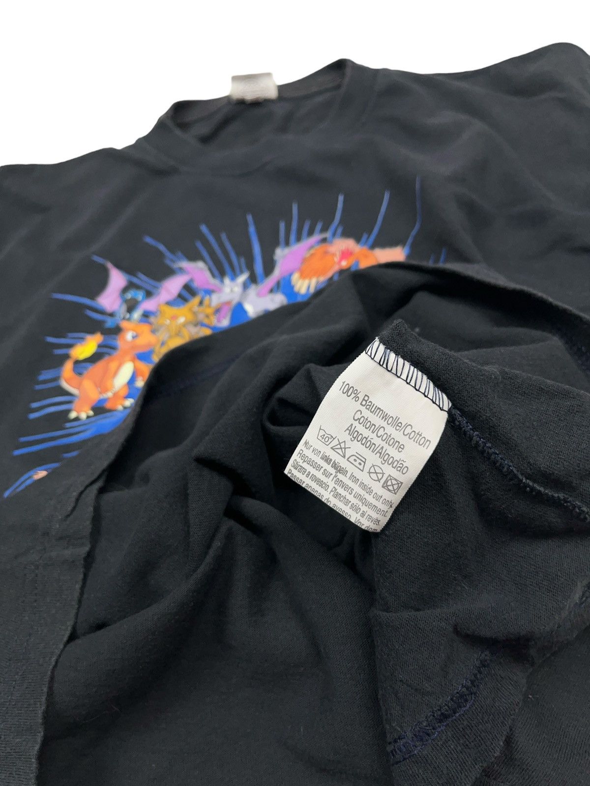 Cartoon Network Vintage Pokémon 2000 Baby size T-shirt Y2K Size US S / EU 44-46 / 1 - 6 Thumbnail