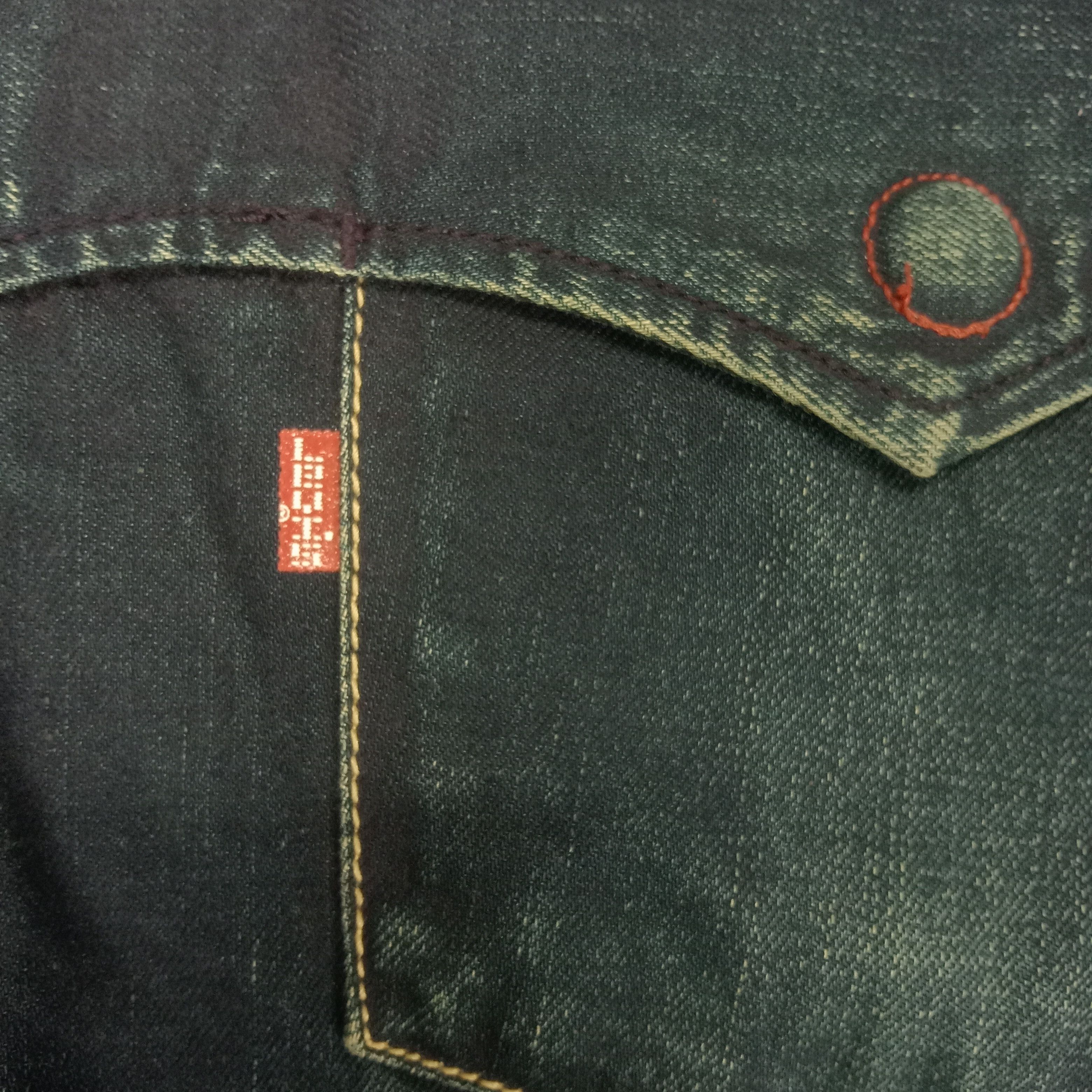 Levi's Levi's Strauss & Co Button Denim Bikers Style Jacket Size US M / EU 48-50 / 2 - 3 Thumbnail
