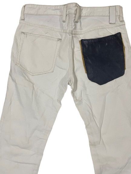 Isamu Katayama Backlash Python leather waist hybrid pocket denim Size US 30 / EU 46 - 3 Thumbnail