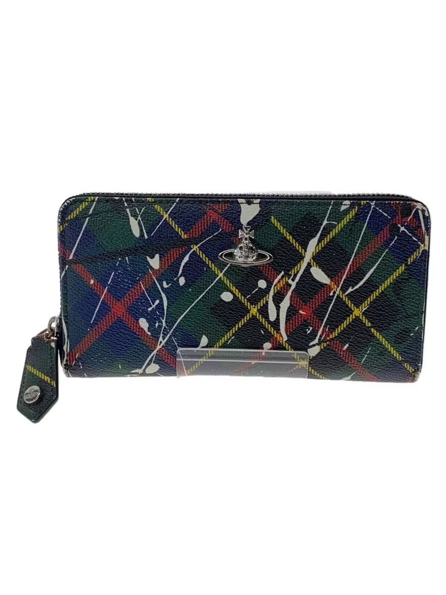 Vivienne Westwood Vivienne Westwood Check Lthr Long Wallet Multi Size ONE SIZE - 1 Thumbnail