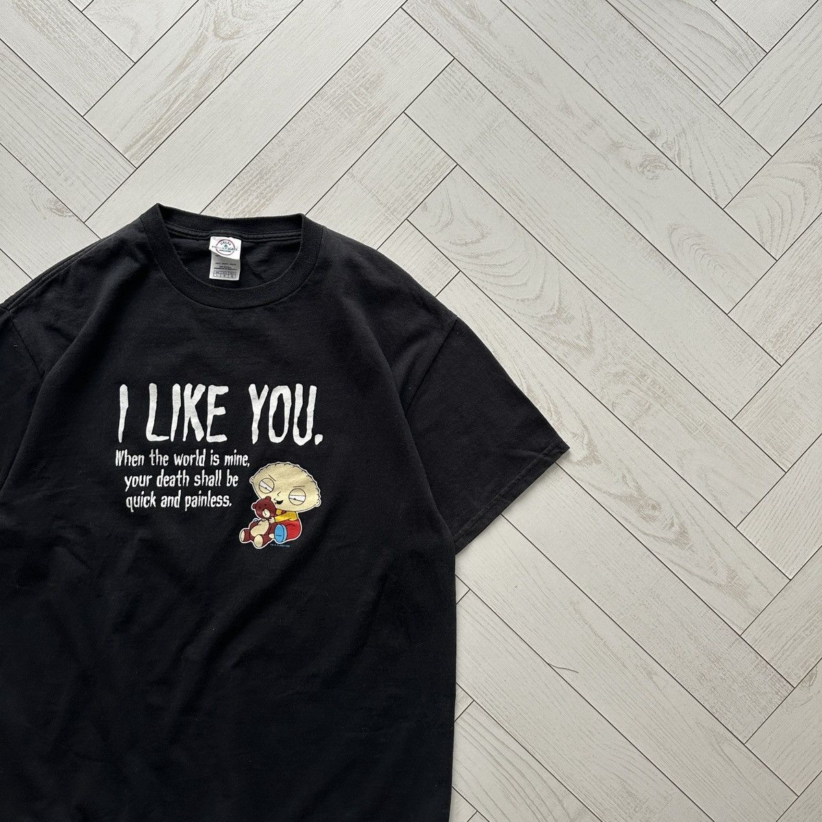 Vintage Vintage 00s Stewie Family Guy I like you tee Fox humor y2k Size US L / EU 52-54 / 3 - 2 Thumbnail
