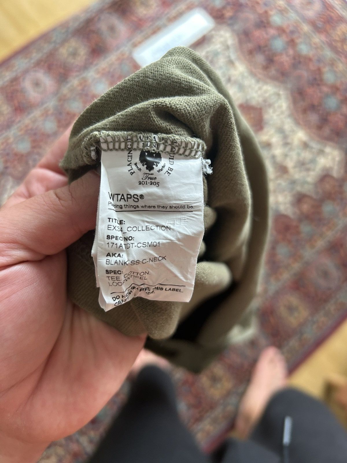 Wtaps WTAPS T-Shirt Size US XL / EU 56 / 4 - 6 Thumbnail