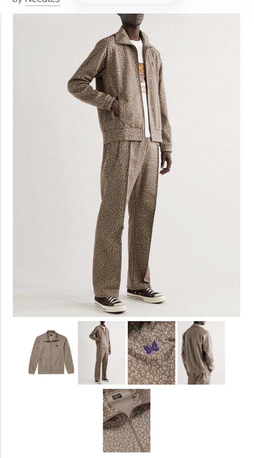 Needles Needles Jacquard Leopard Tracksuit sz xl Size US XL / EU 56 / 4 - 4 Thumbnail