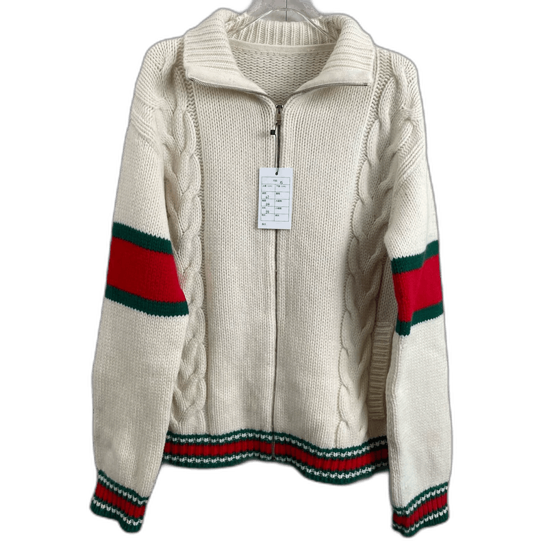 Gucci gucci cable knit zip sweater-2508 Size US XS / EU 42 / 0 - 1 Thumbnail