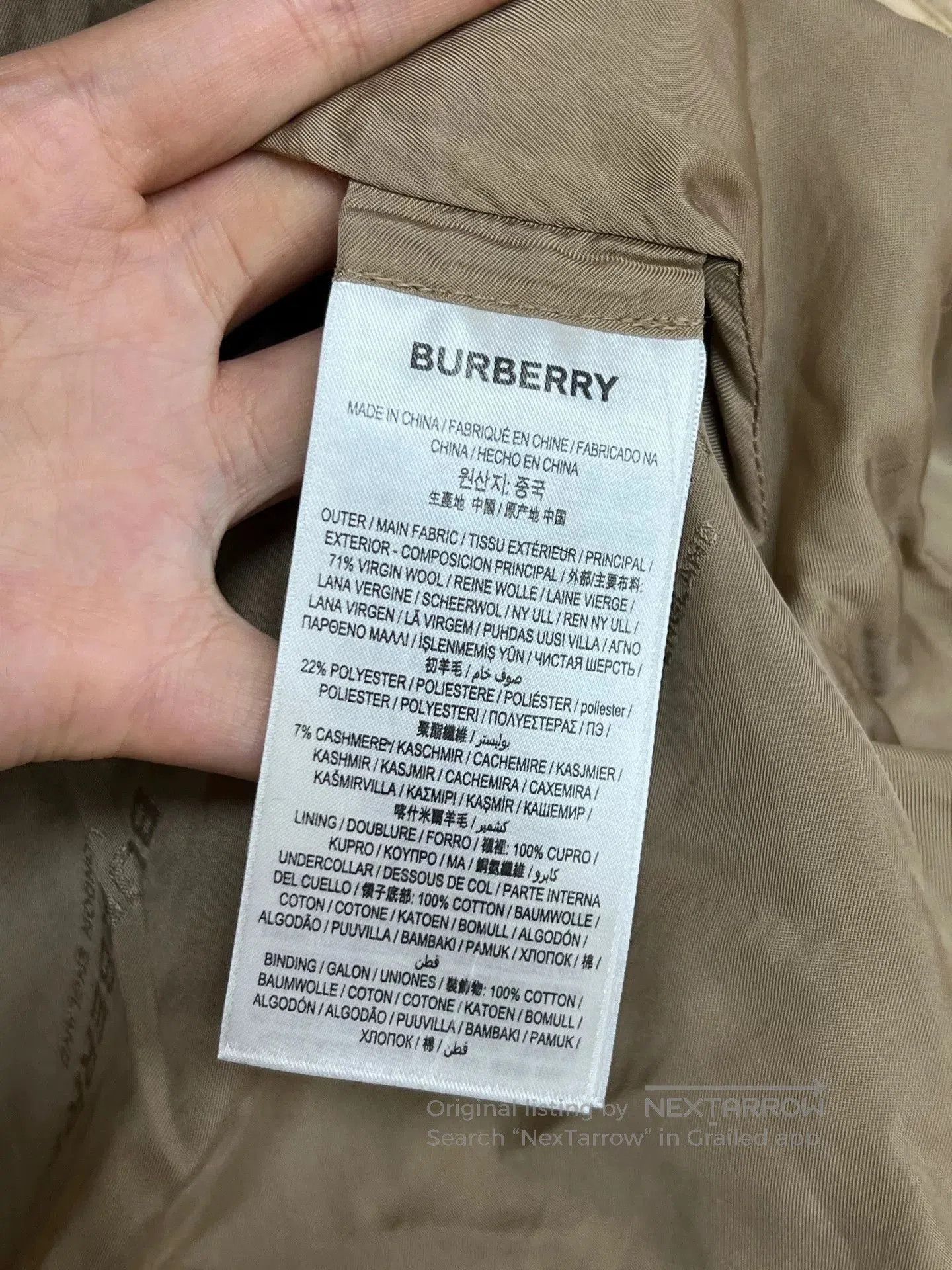 Burberry burberry shearling teddy jacket size uk2. Size XS / US 0-2 / IT 36-38 - 4 Thumbnail