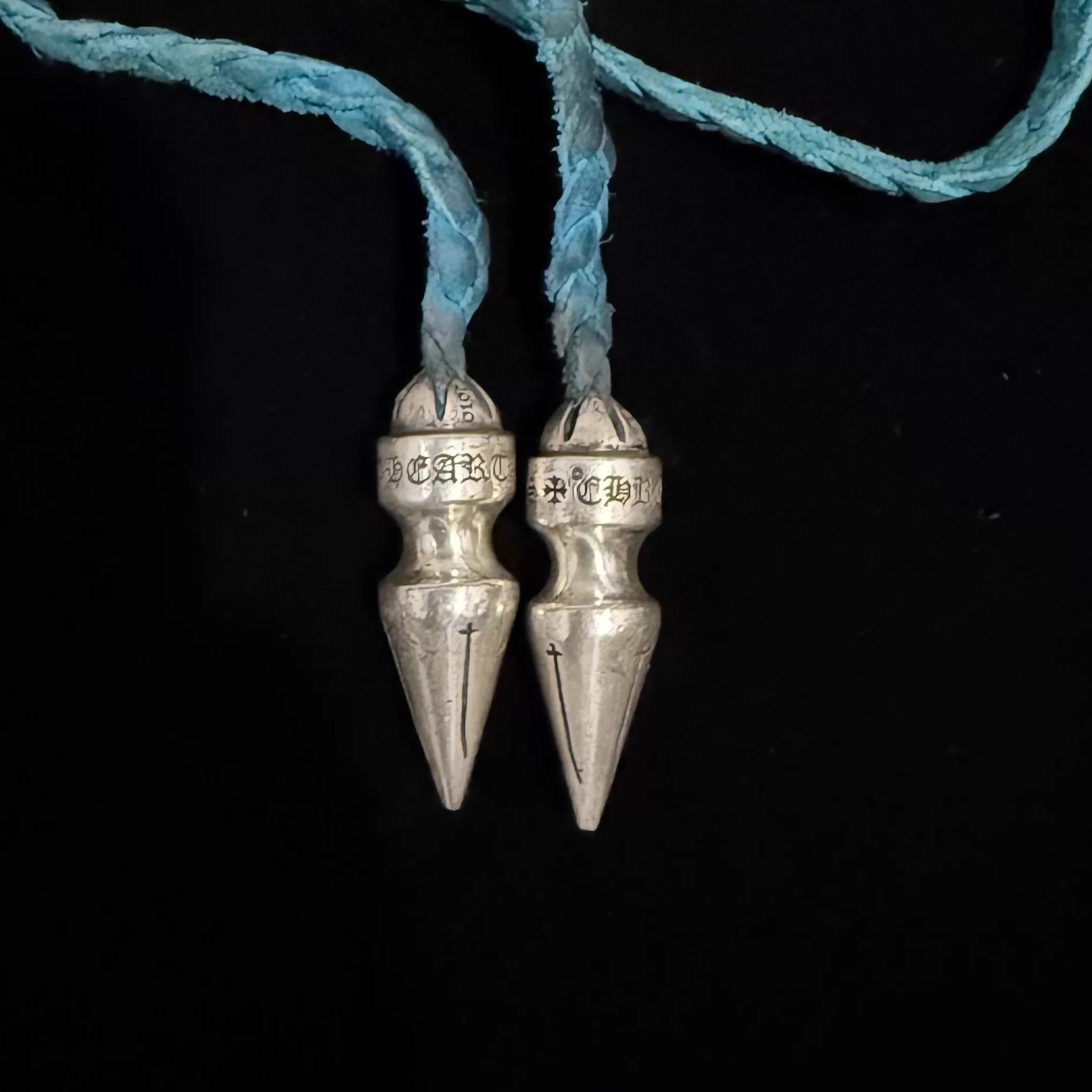 Chrome Hearts Chrome Hearts Bullet Leather Cord 95 New Size ONE SIZE - 2 Thumbnail