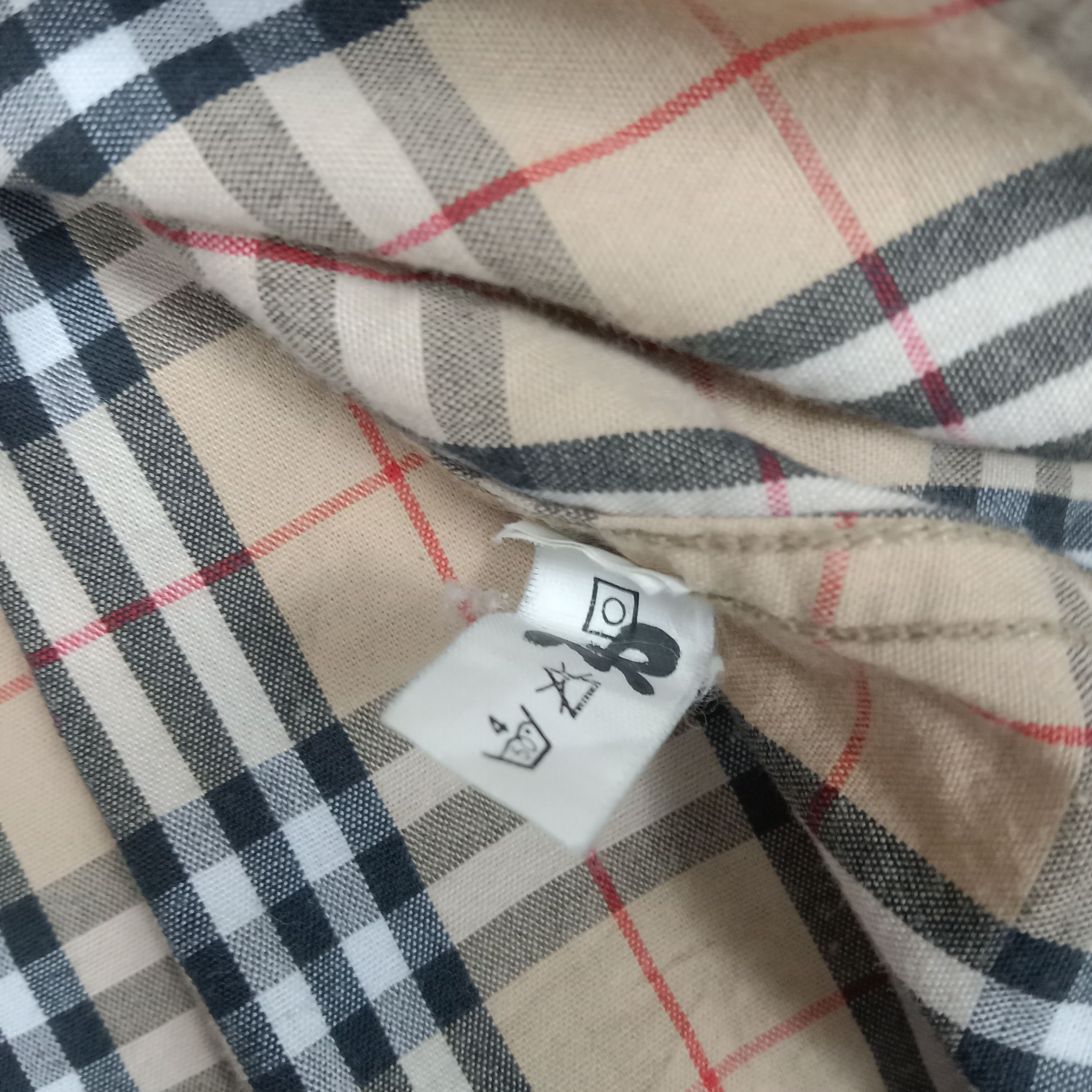 Burberry × Vintage Burberrys Luxury Brand Casual Formal Short Sleeve Shirt Size US XL / EU 56 / 4 - 8 Thumbnail