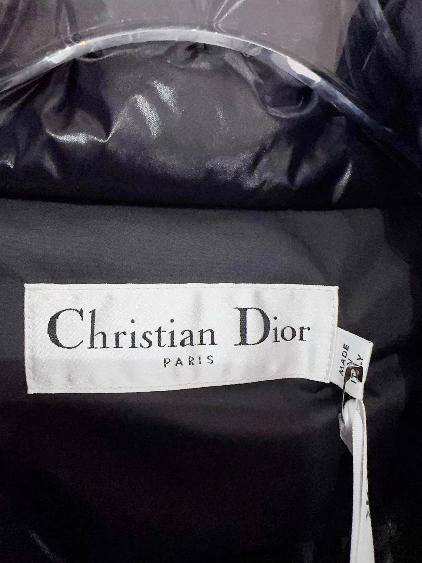 Dior Dior Women's Black Full Logo Down Vest M NWT Size M / US 6-8 / IT 42-44 - 4 Thumbnail