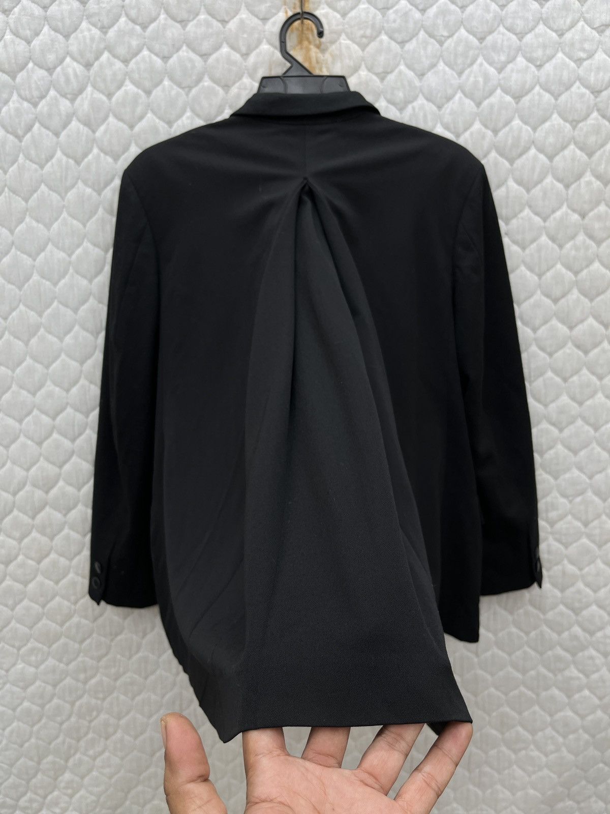 Yohji Yamamoto 🔥🔥🔥ARCHIVE YOHJI YAMAMOTO BACK PLEATED JACKET Size S / US 4 / IT 40 - 16 Thumbnail