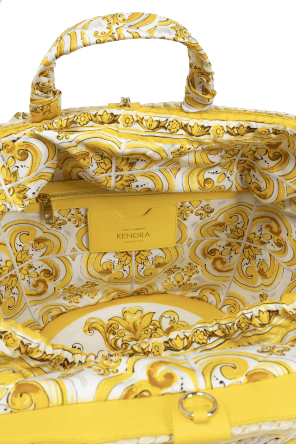 Dolce & Gabbana o1s22i1n1024 Size: OS / Kendra Tote Bag in Beige & Yellow Size ONE SIZE - 5 Thumbnail