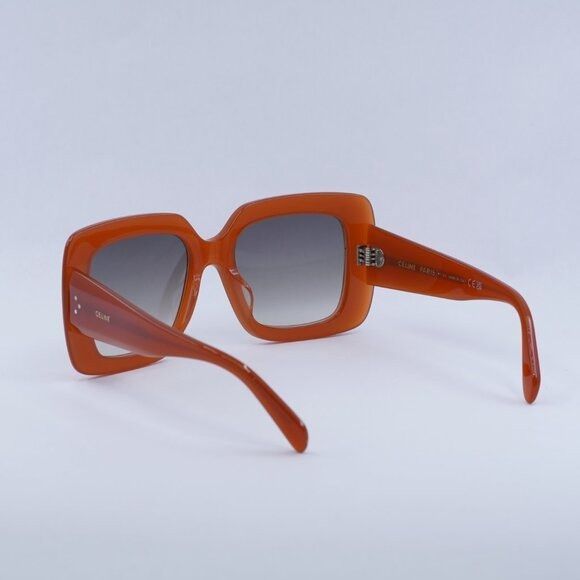 Celine 🕶️ New Celine CL40263I 42F Sunglasses - Shiny Orange Frame Size ONE SIZE - 5 Thumbnail
