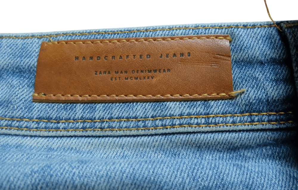 Zara Zara Man Denim Wear Slim Fit Distressed Indigo Size US 30 / EU 46 - 5 Thumbnail