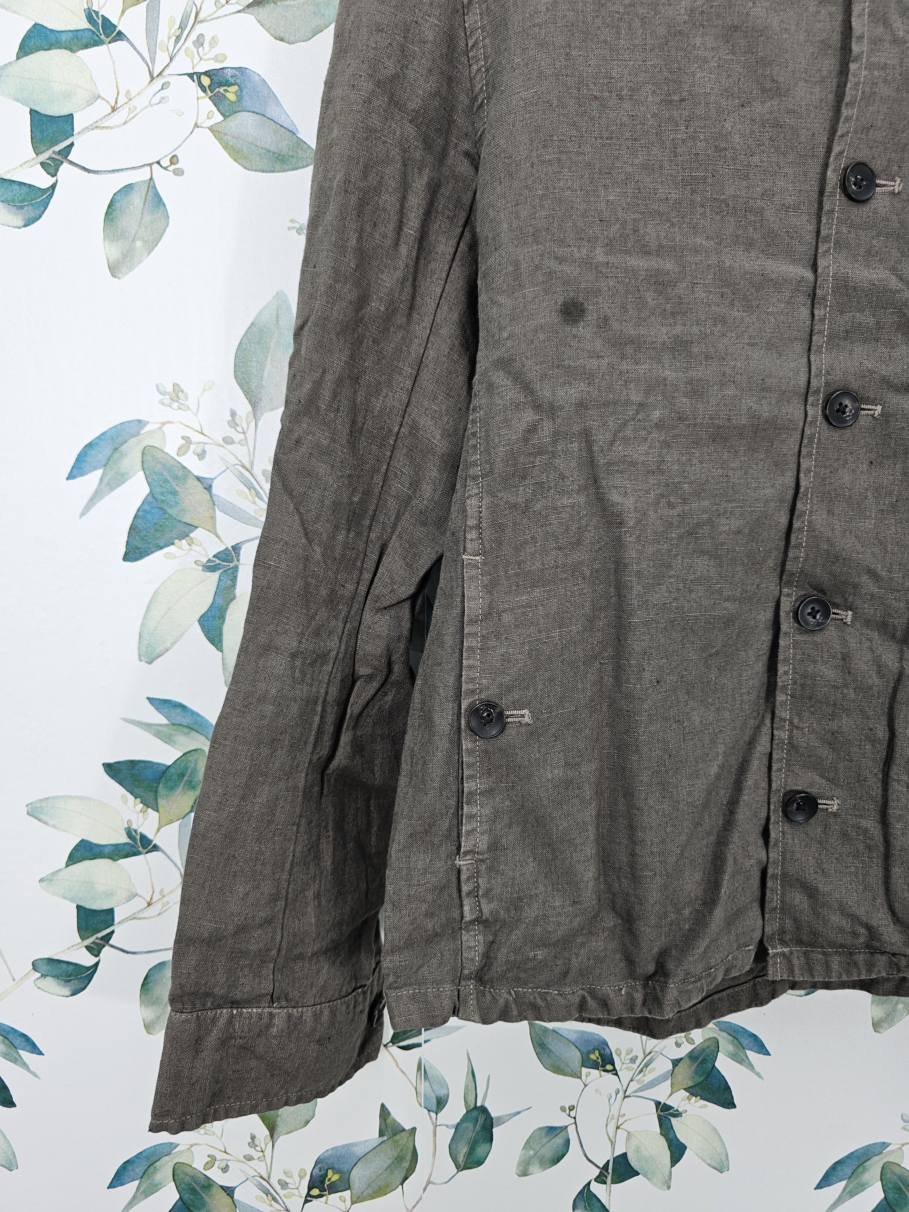Journal Standard Vintage JOURNAL STANDARD Button Ups Linen Jacket J0138 Size US M / EU 48-50 / 2 - 4 Thumbnail