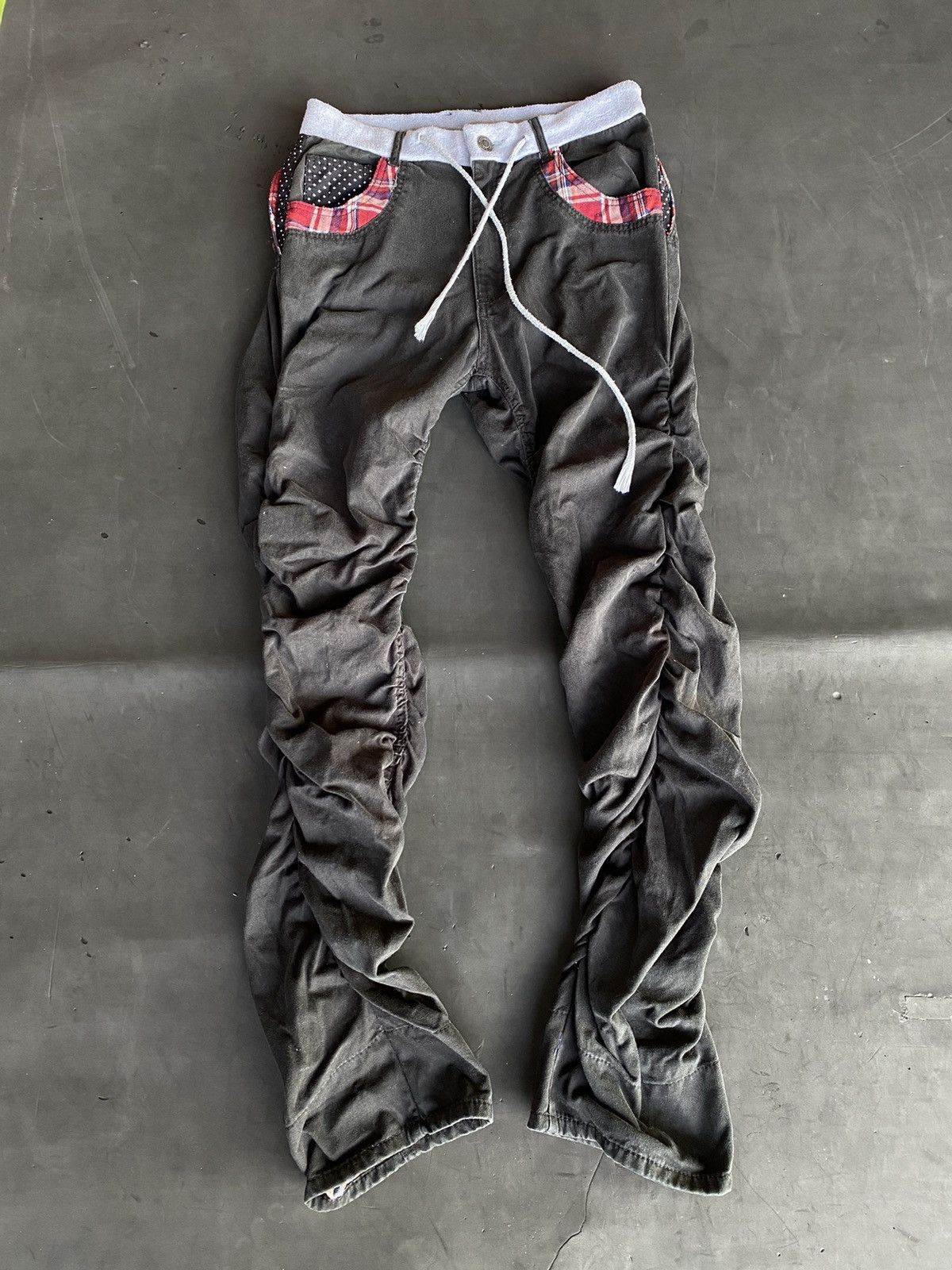 image of If Six Was Nine x Le Grande Bleu L G B Japanese Archived Pants Like Goa Kmrii Styled in Black (Size