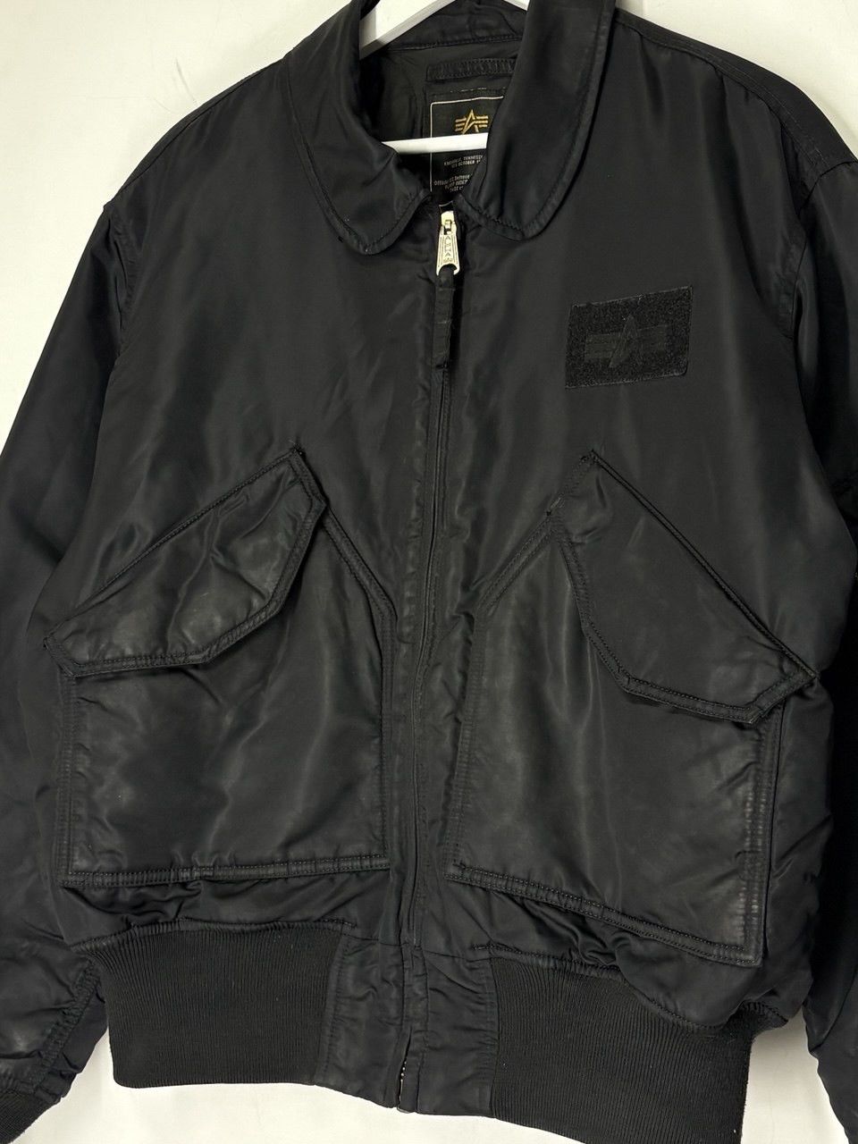 Alpha Industries Vintage Alpha Industries CWU 45/P Army Flight Bomber Jacket Size US L / EU 52-54 / 3 - 3 Thumbnail
