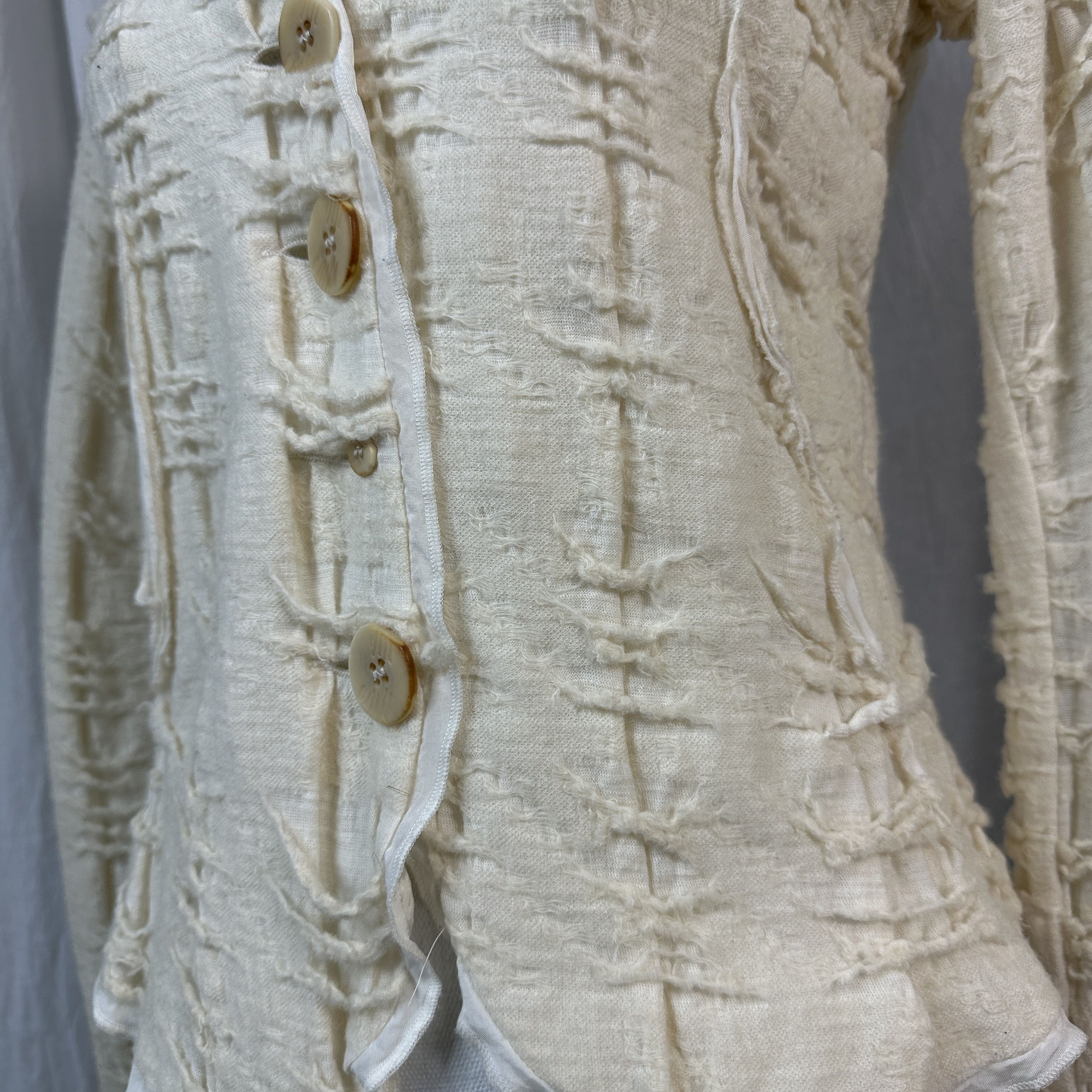 Marithe + Francois Girbaud × Vintage Vintage Marithe + Francois Girbaud Distressed jacket Size XS / US 0-2 / IT 36-38 - 9 Thumbnail