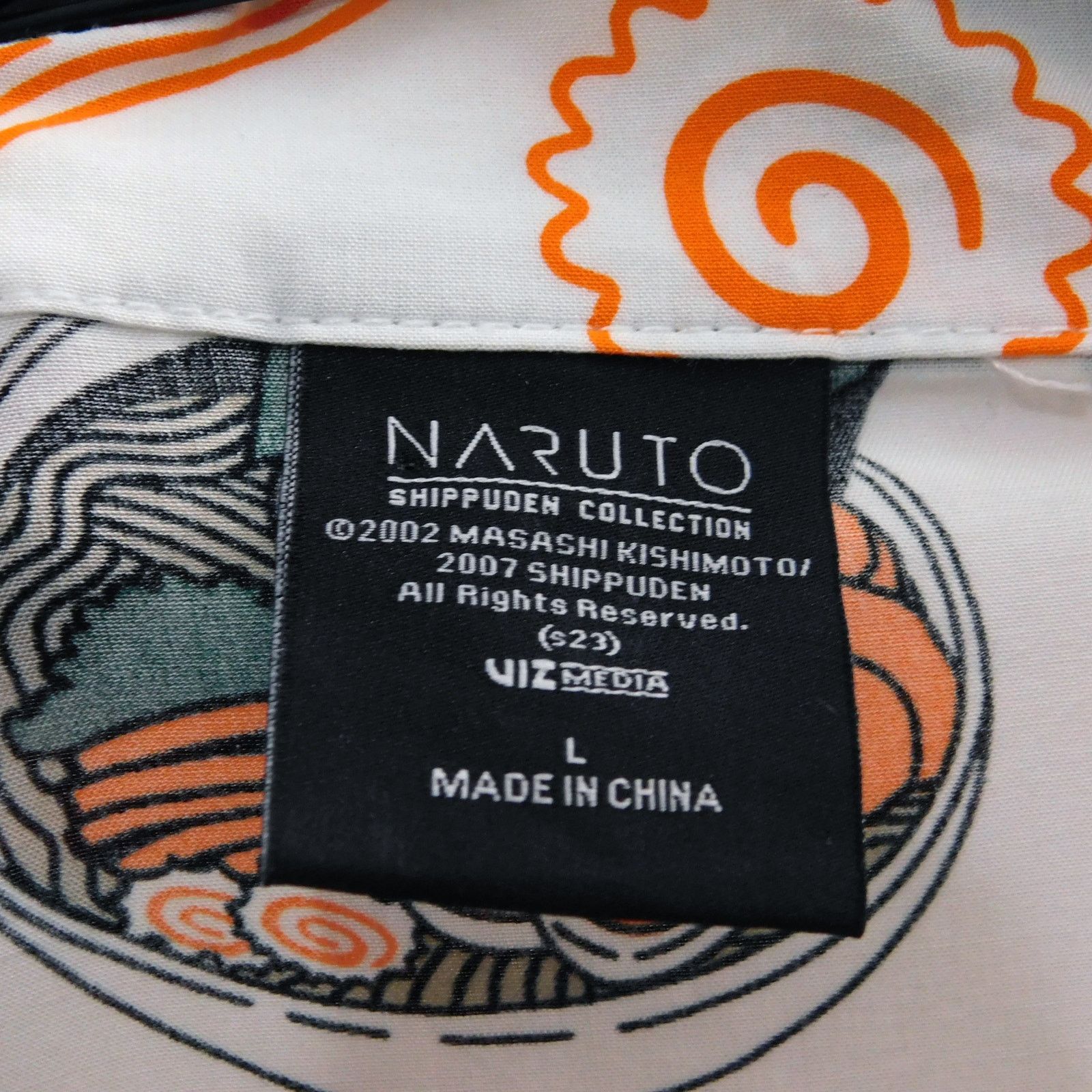 Other Naruto AOP Short Sleeve Button Down Shirt Size L White Size US L / EU 52-54 / 3 - 3 Thumbnail