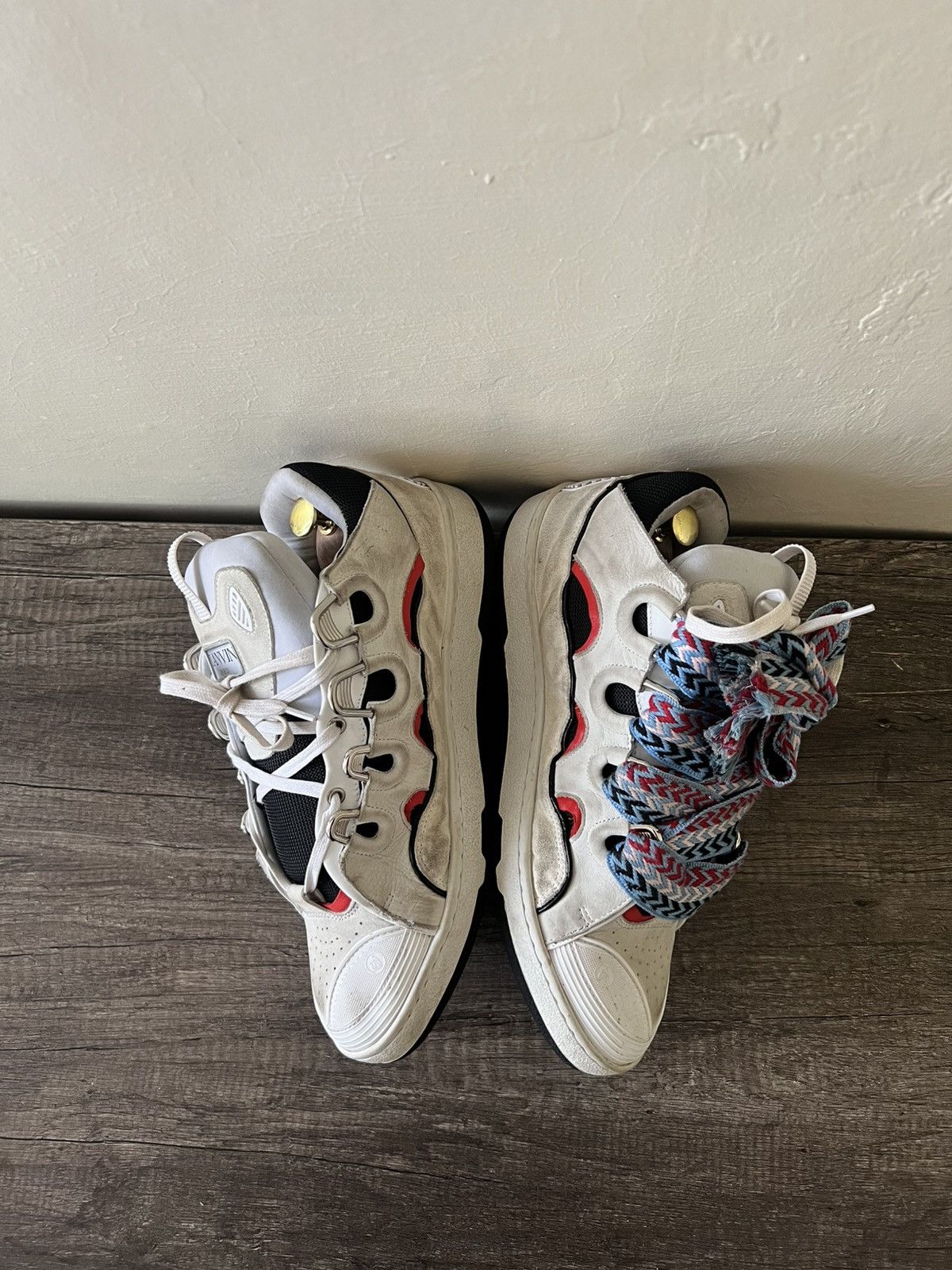 Lanvin LANVIN CURB SNEAKERS Size US 12 / EU 45 - 4 Thumbnail