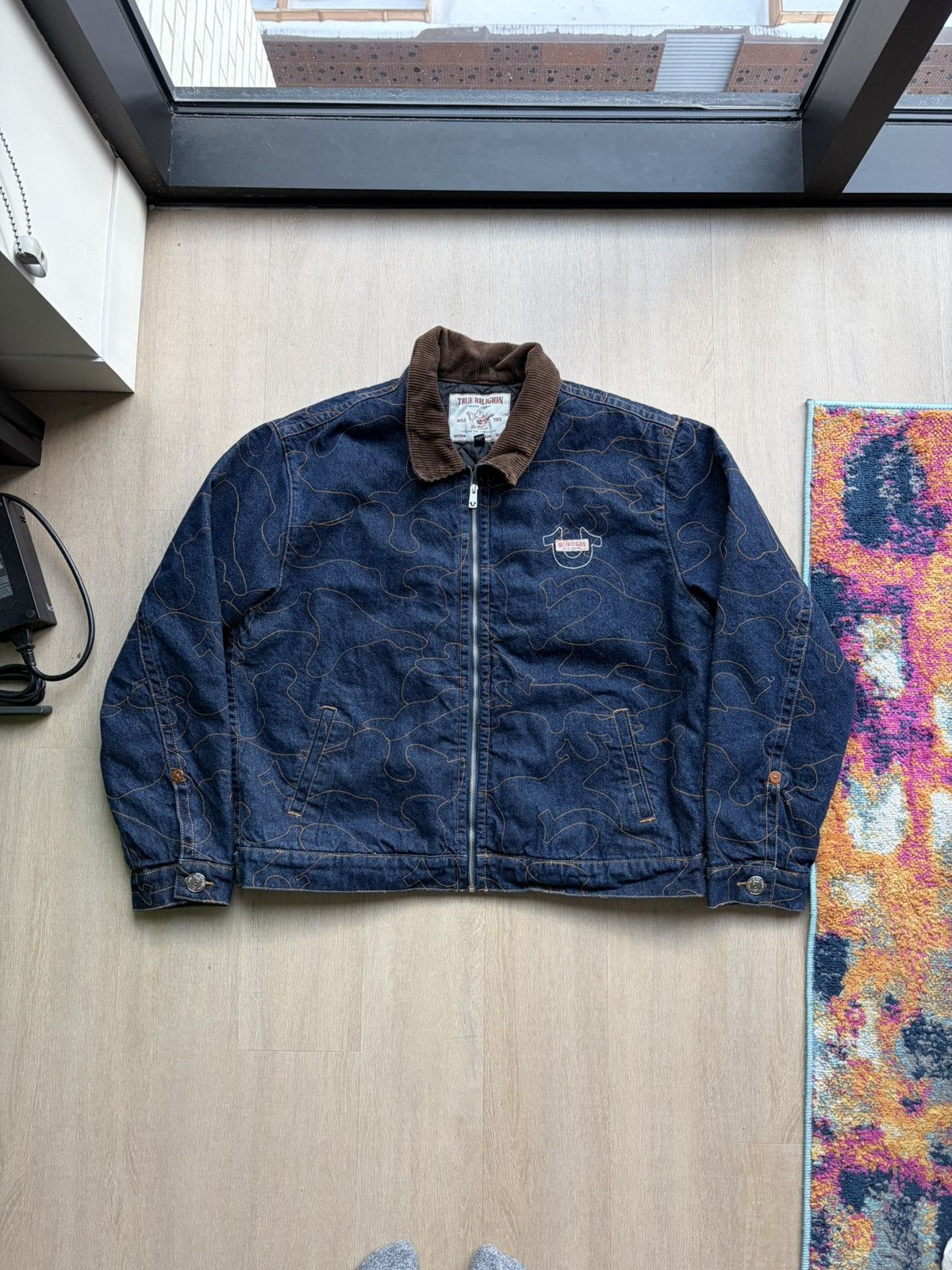 Carhartt True Religion Denim Jacket Small Size US S / EU 44-46 / 1 - 1 Thumbnail
