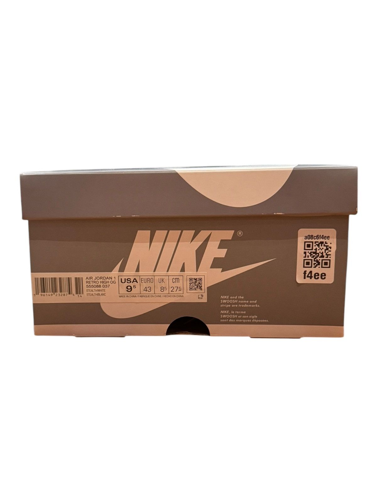 Jordan Brand × Nike Jordan 1 Retro High OG ‘Stealth’ Size US 9.5 / EU 42-43 - 10 Thumbnail