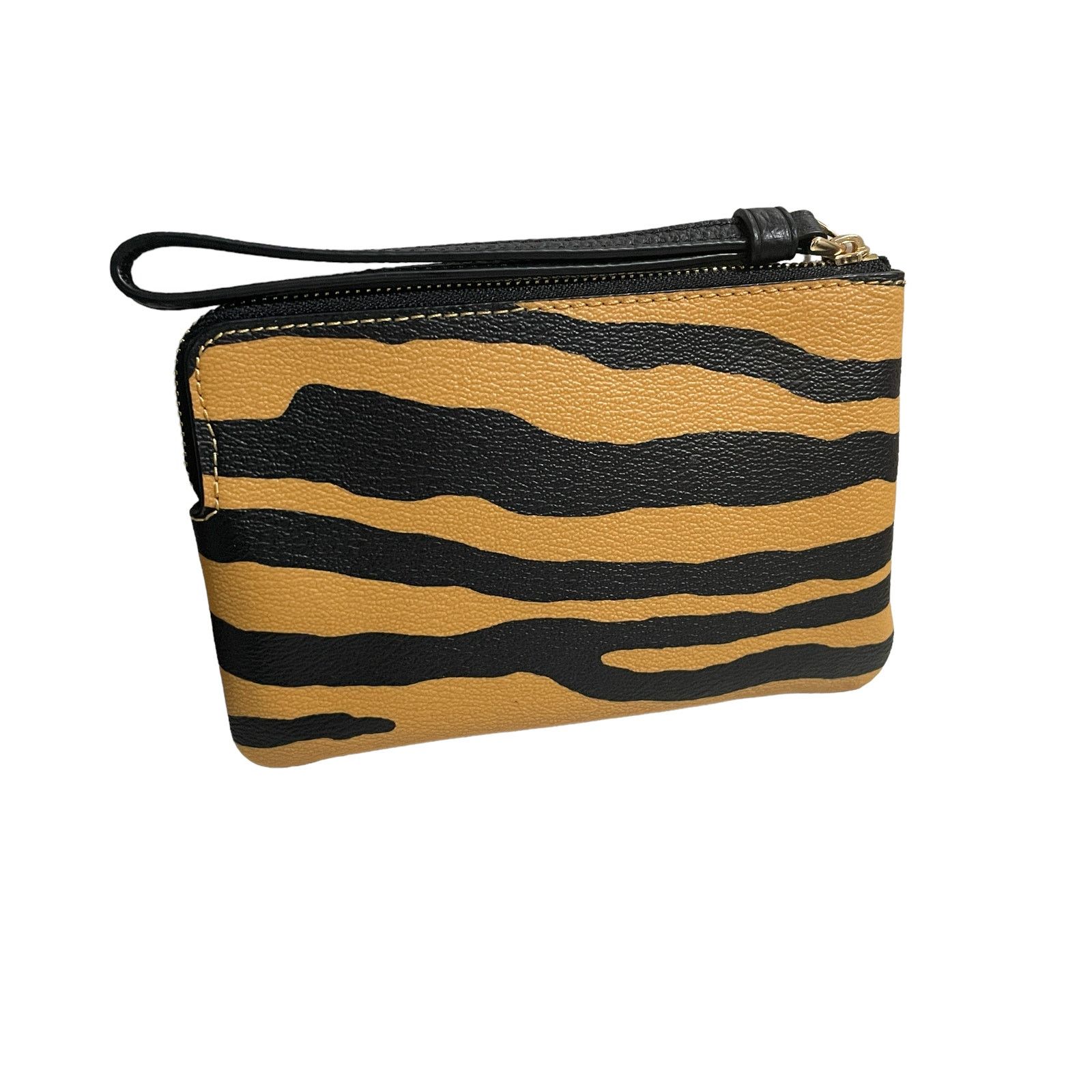 Coach Coach Corner Zip Wristlet With Tiger Print New Size ONE SIZE - 5 Thumbnail