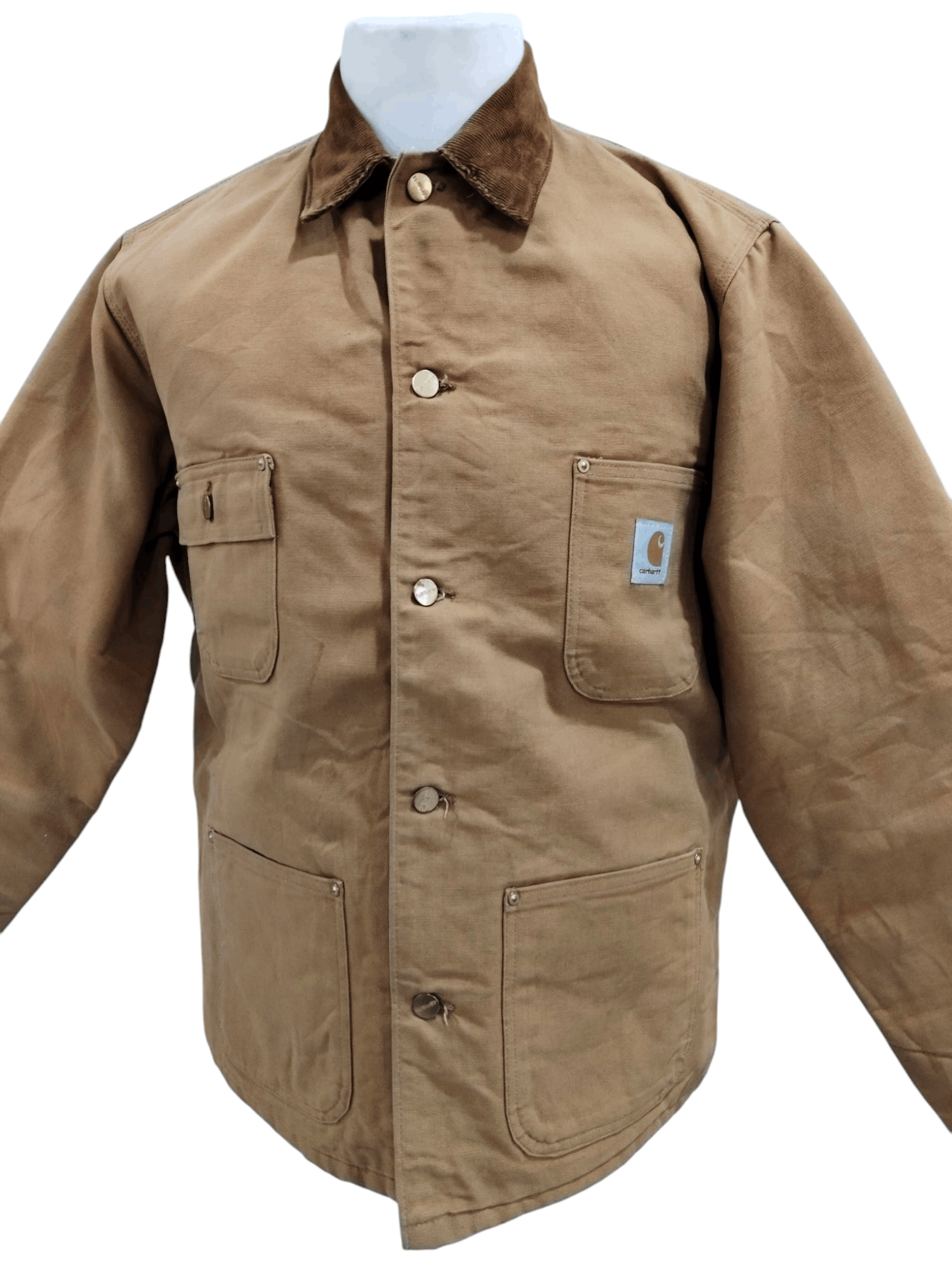 Carhartt × Carhartt Wip × Vintage Vintage Carhatt Detroit Blanket Denim Jacket Size US XL / EU 56 / 4 - 1 Thumbnail