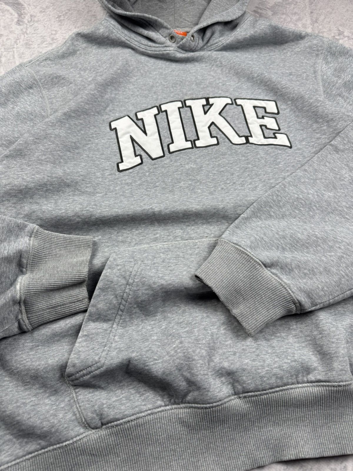 Nike × Vintage NIKE VINTAGE CENTER LOGO OVERSIZE BOXY HOODIE Size US XL / EU 56 / 4 - 7 Thumbnail