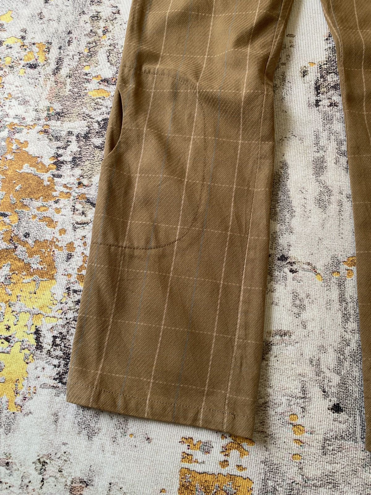 If Six Was Nine Slowgun Japan Plaid Design Pant Size US 31 - 4 Thumbnail