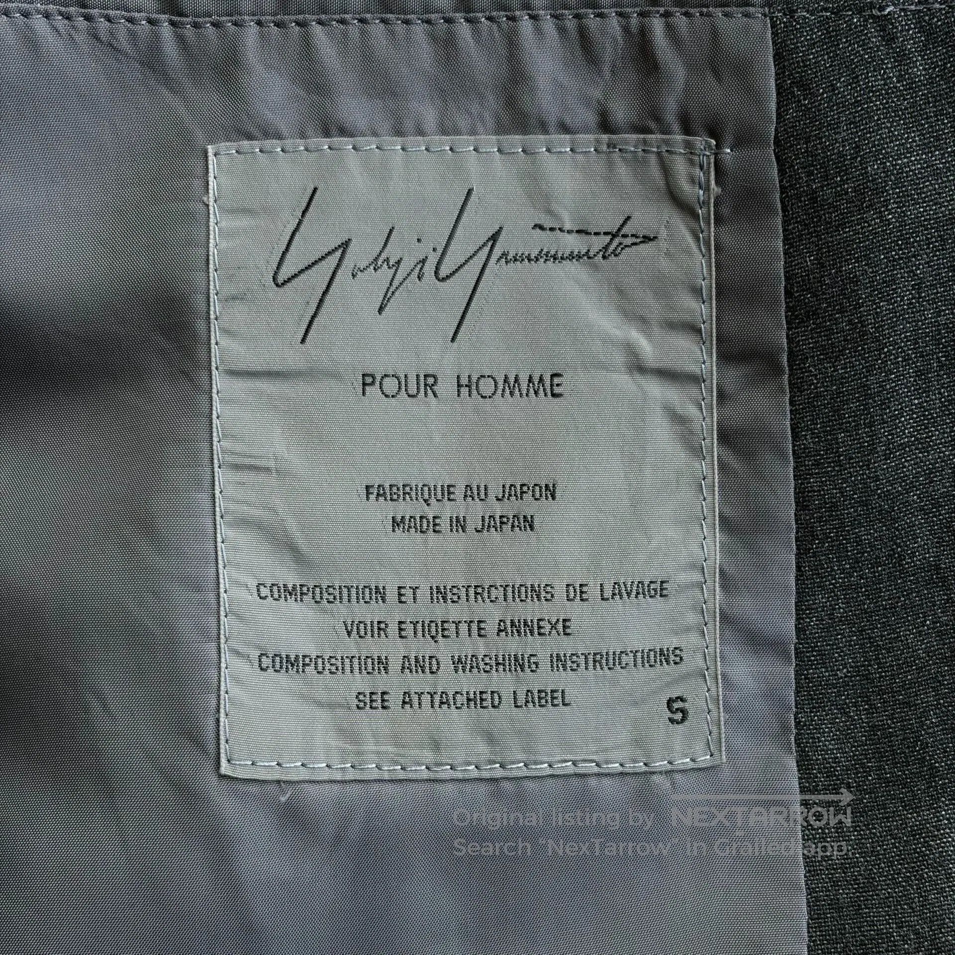 Yohji Yamamoto gray double. Size US S / EU 44-46 / 1 - 7 Thumbnail