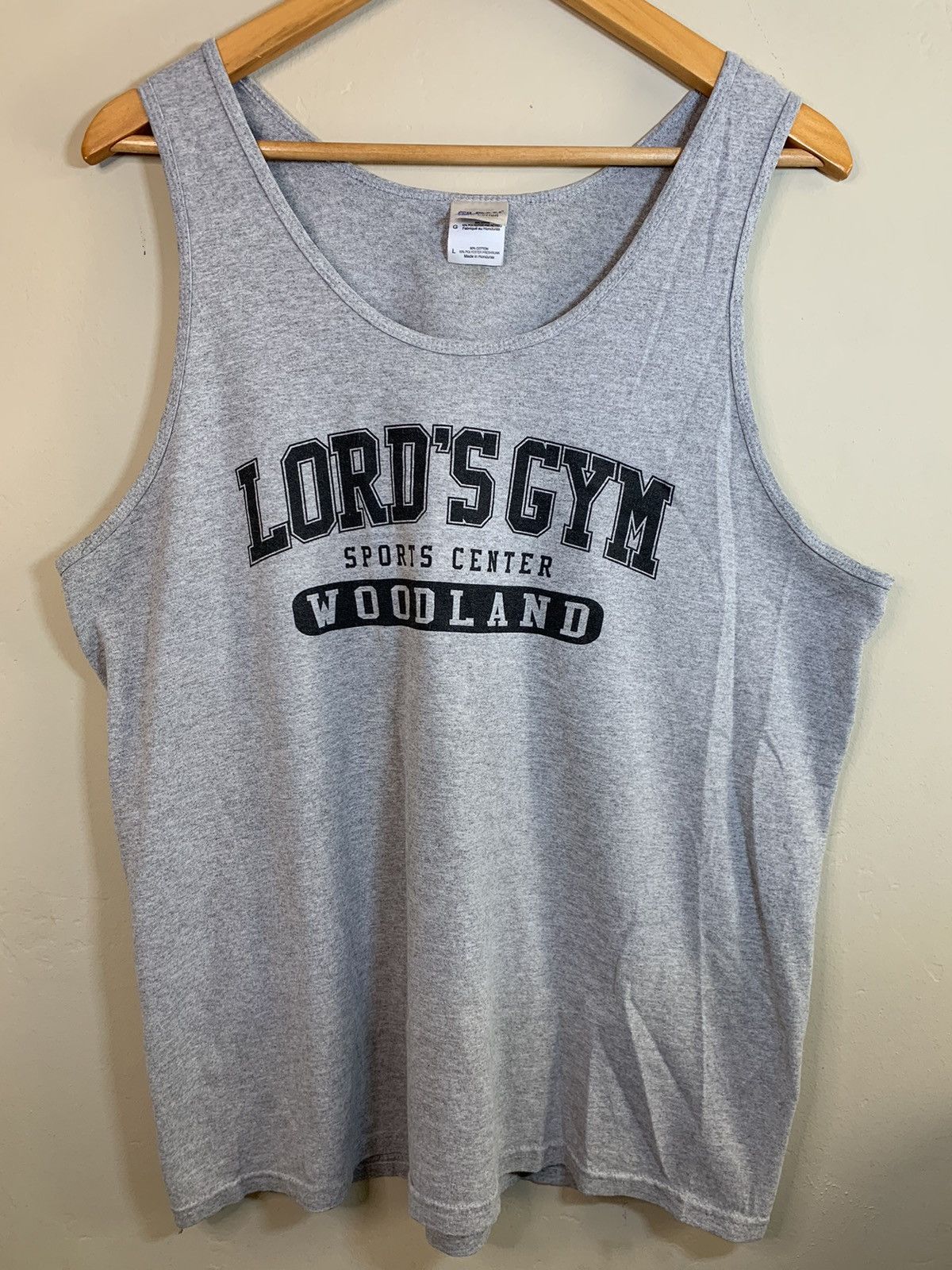 Other × Vintage RARE Vintage Lords Gym Sports Center Woodland Jesus Tank Top Size US L / EU 52-54 / 3 - 1 Thumbnail