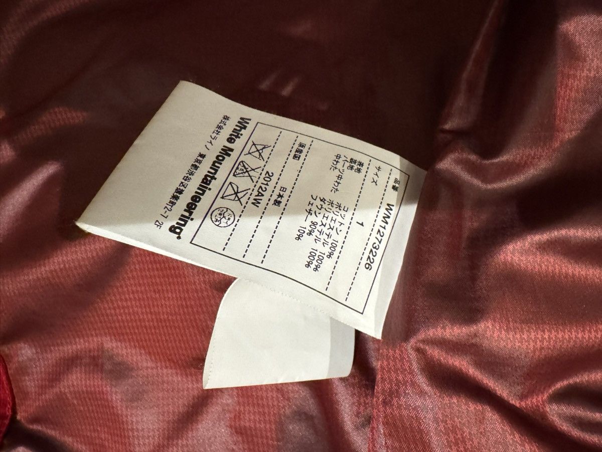 White Mountaineering White Mountaineering Red Puffer Vest Size US S / EU 44-46 / 1 - 4 Thumbnail