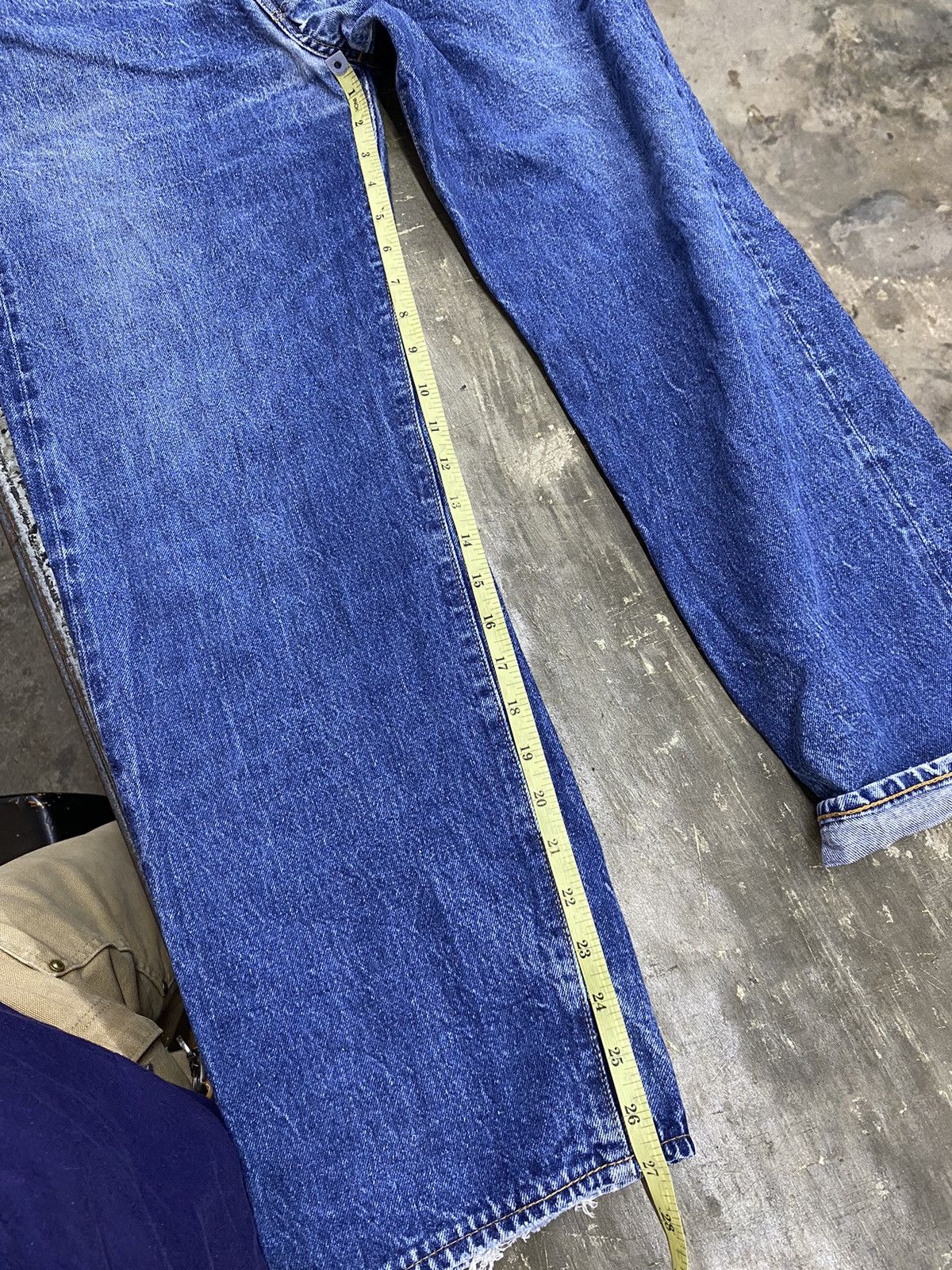 Levi's vintage levis selvedge 501xx redline distressed Size US 30 / EU 46 - 14 Thumbnail