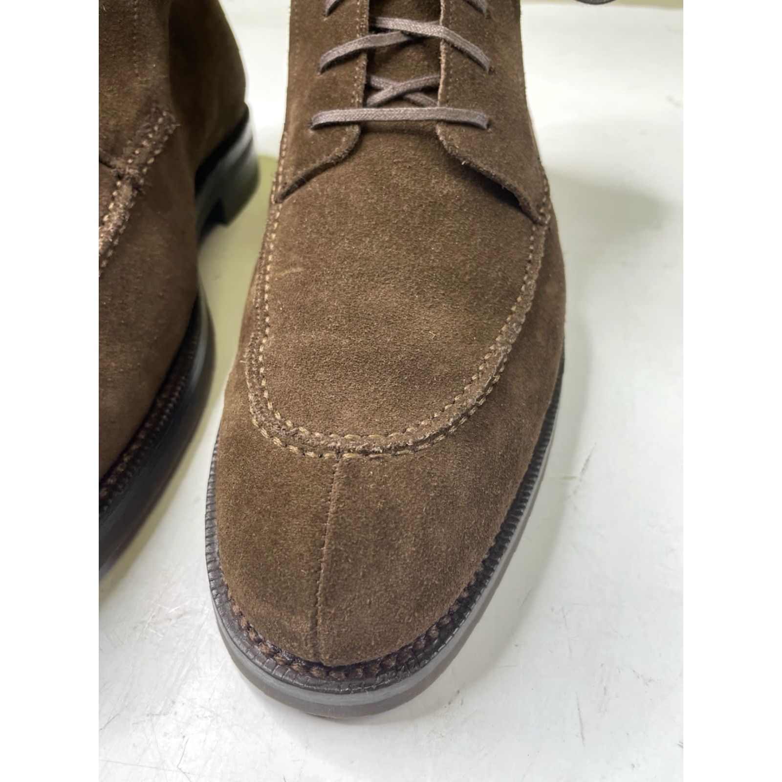 Vintage Sons Of Henry Suede Boots Brown Split Toe Dress Combat Size 7 UK / 8 US Leather Lining Rubber Outsole Chukka Boots Men Byron Model UK 7 US 8 Brown Size US 7 / EU 40 - 7 Thumbnail