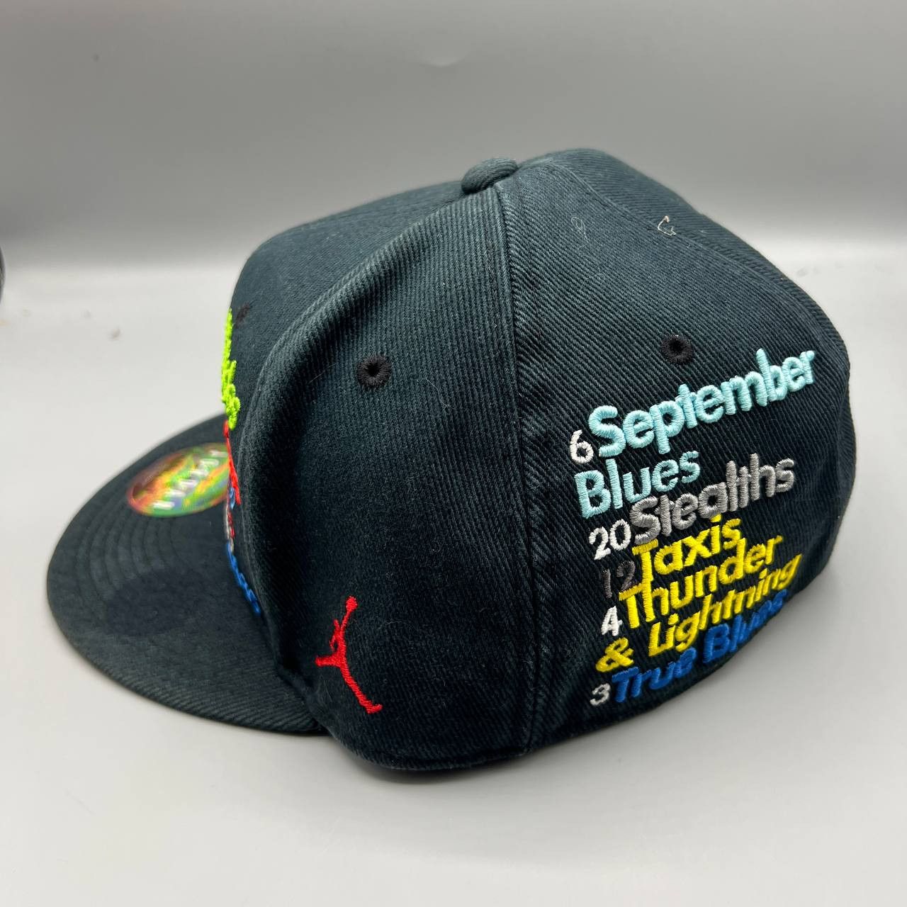 Jordan Brand Air Jordan Nicknames Hat Men 7 1/8 Jumpman Fitted Cap Size ONE SIZE - 4 Thumbnail